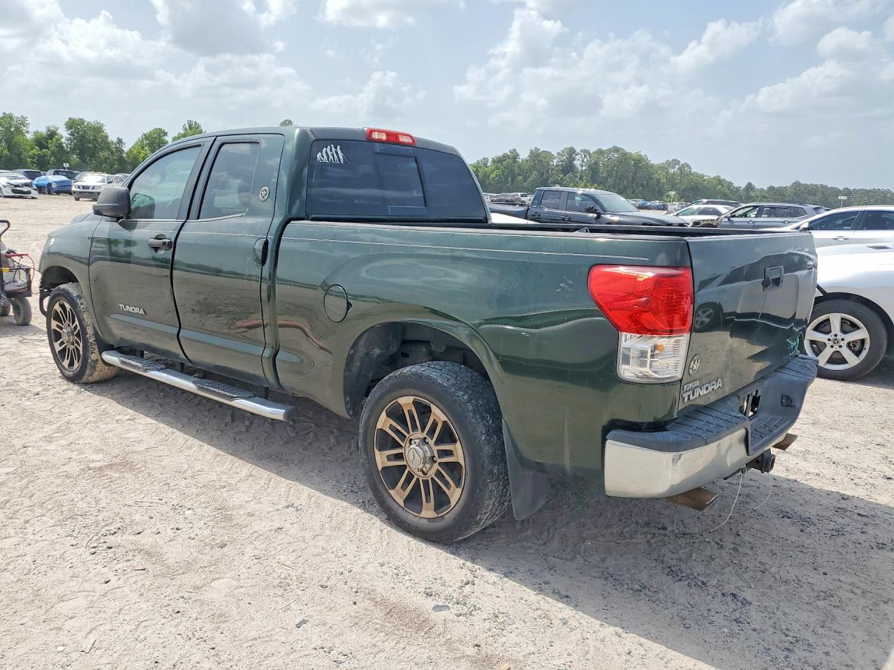 2013 Toyota Tundra Double Cab Sr5 Green vin: 5TFRM5F15DX054996