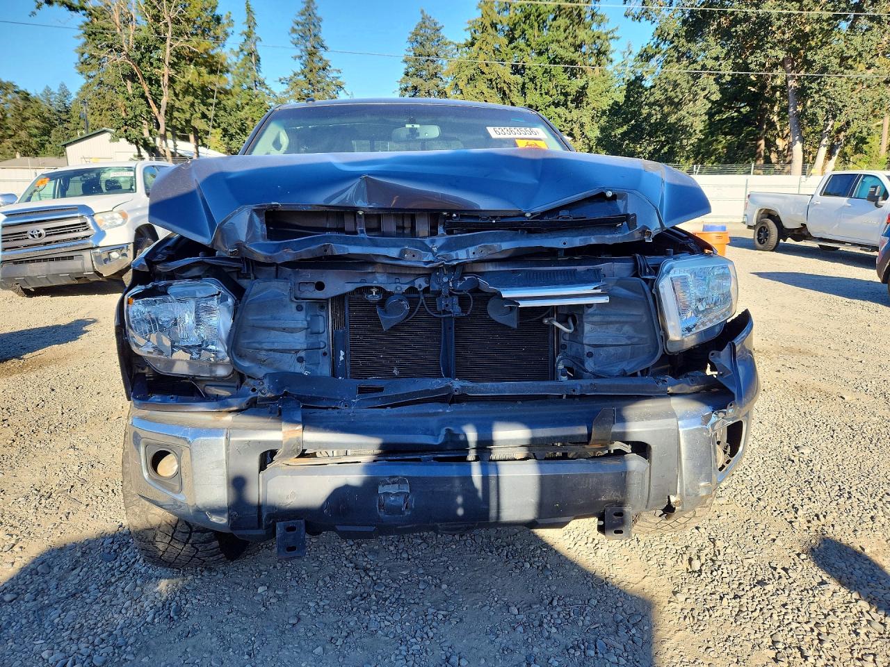 2015 Toyota Tundra Sr5 Gray vin: 5TFRM5F15FX090528