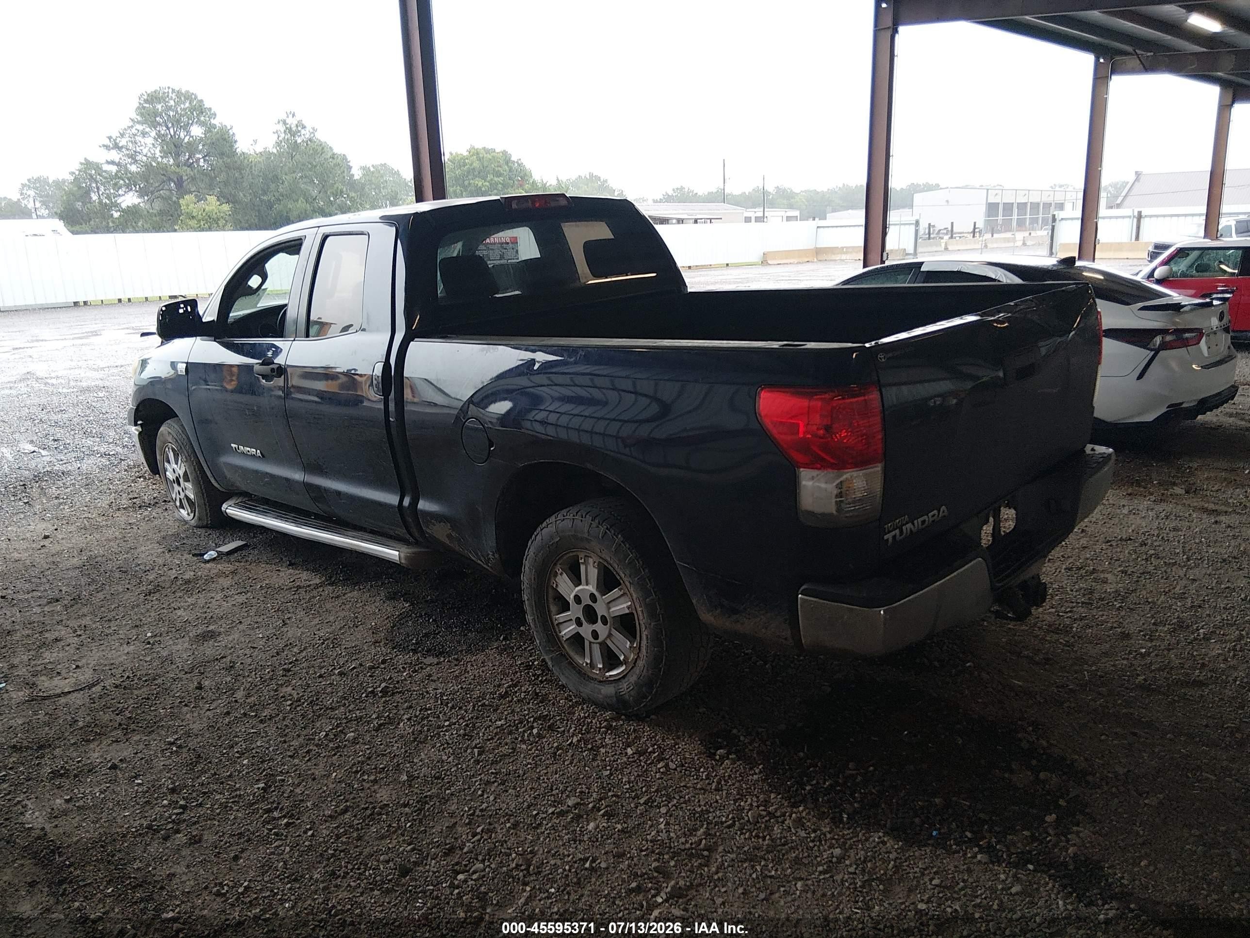 2010 Toyota Tundra Grade 4.6l V8 Blue vin: 5TFRM5F16AX007889