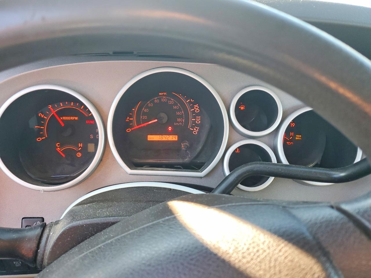 2010 Toyota Tundra Grade Синий vin: 5TFRM5F16AX009268