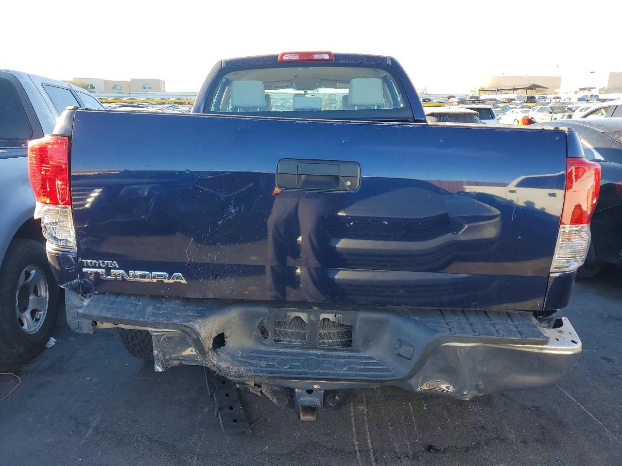 2010 Toyota Tundra Grade Синий vin: 5TFRM5F16AX009268