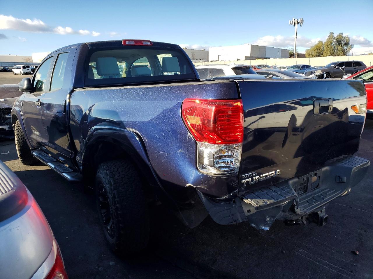 2010 Toyota Tundra Grade Синий vin: 5TFRM5F16AX009268