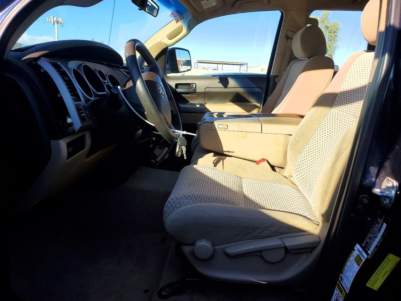 2010 Toyota Tundra Grade Синий vin: 5TFRM5F16AX009268