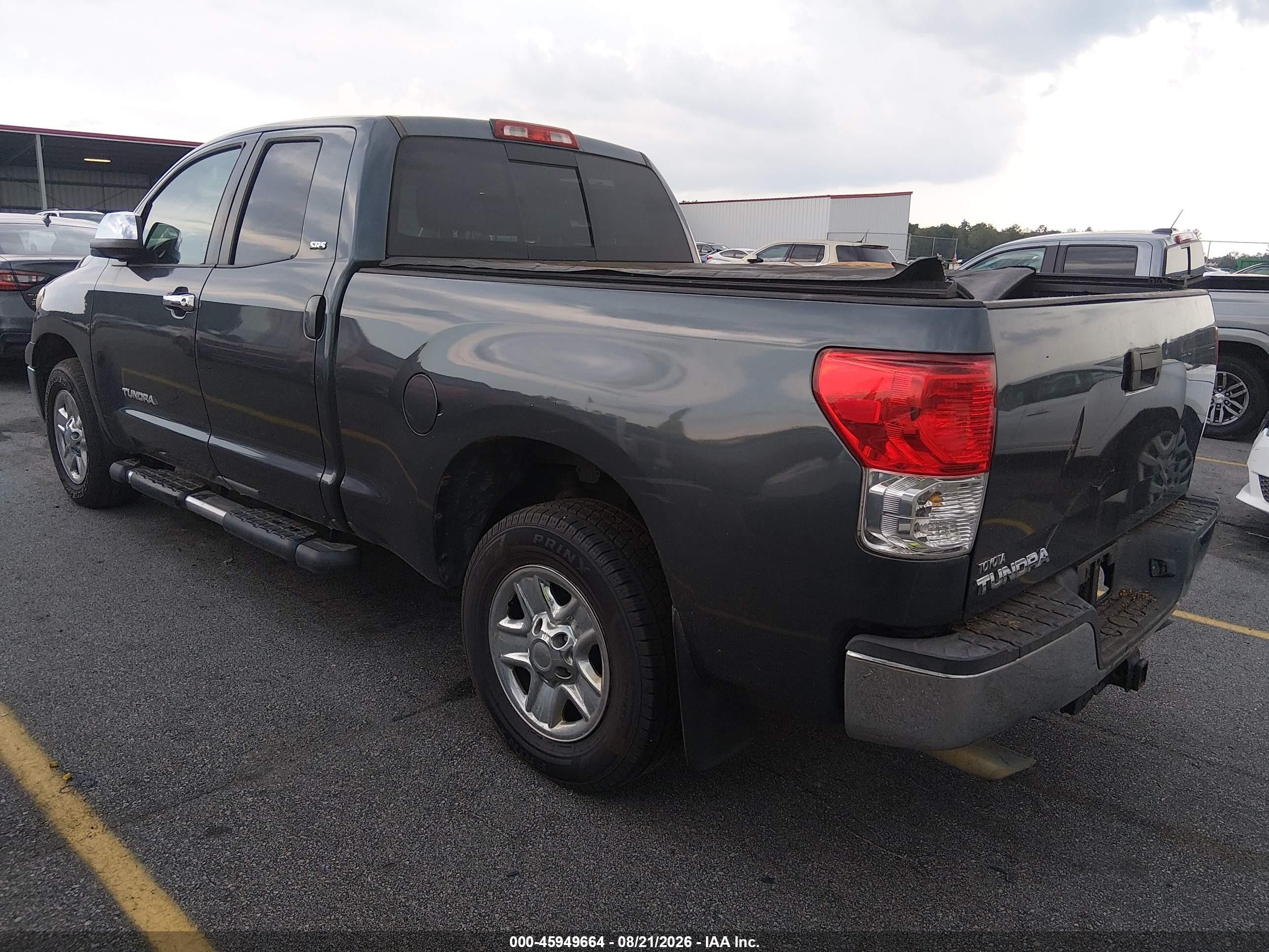 2010 Toyota Tundra Grade 4.6l V8 Gray vin: 5TFRM5F16AX019475