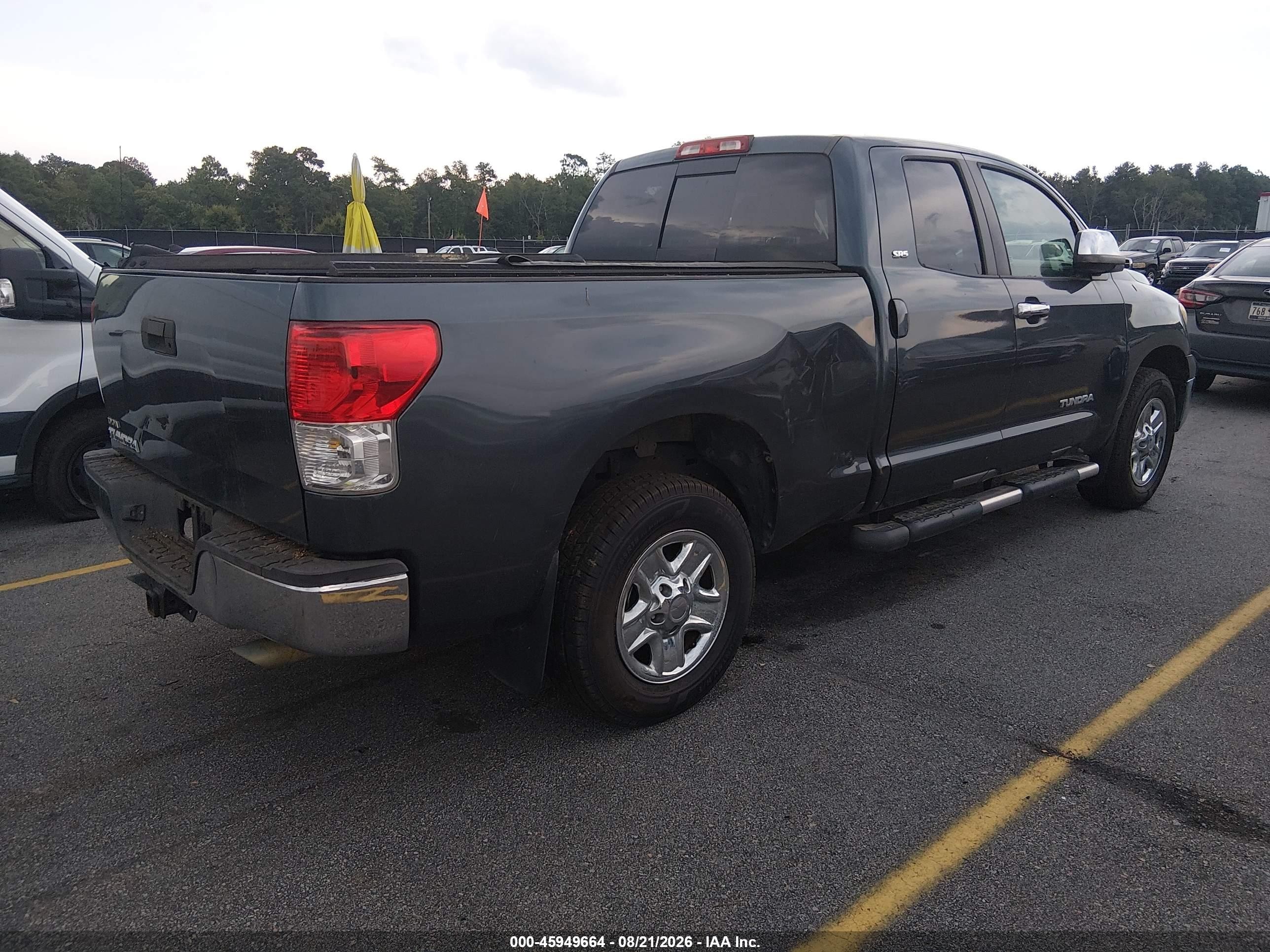2010 Toyota Tundra Grade 4.6l V8 Gray vin: 5TFRM5F16AX019475