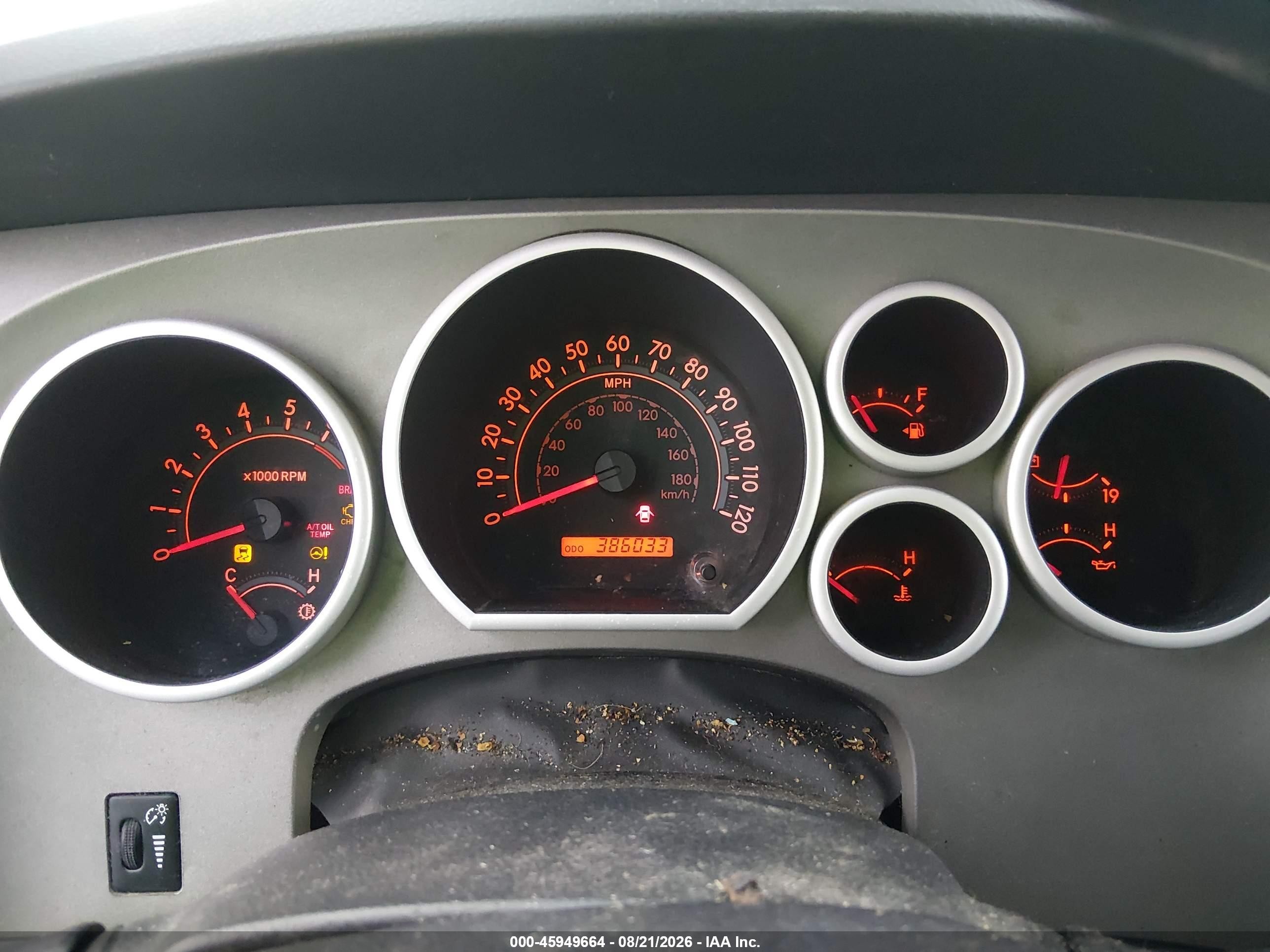 2010 Toyota Tundra Grade 4.6l V8 Gray vin: 5TFRM5F16AX019475