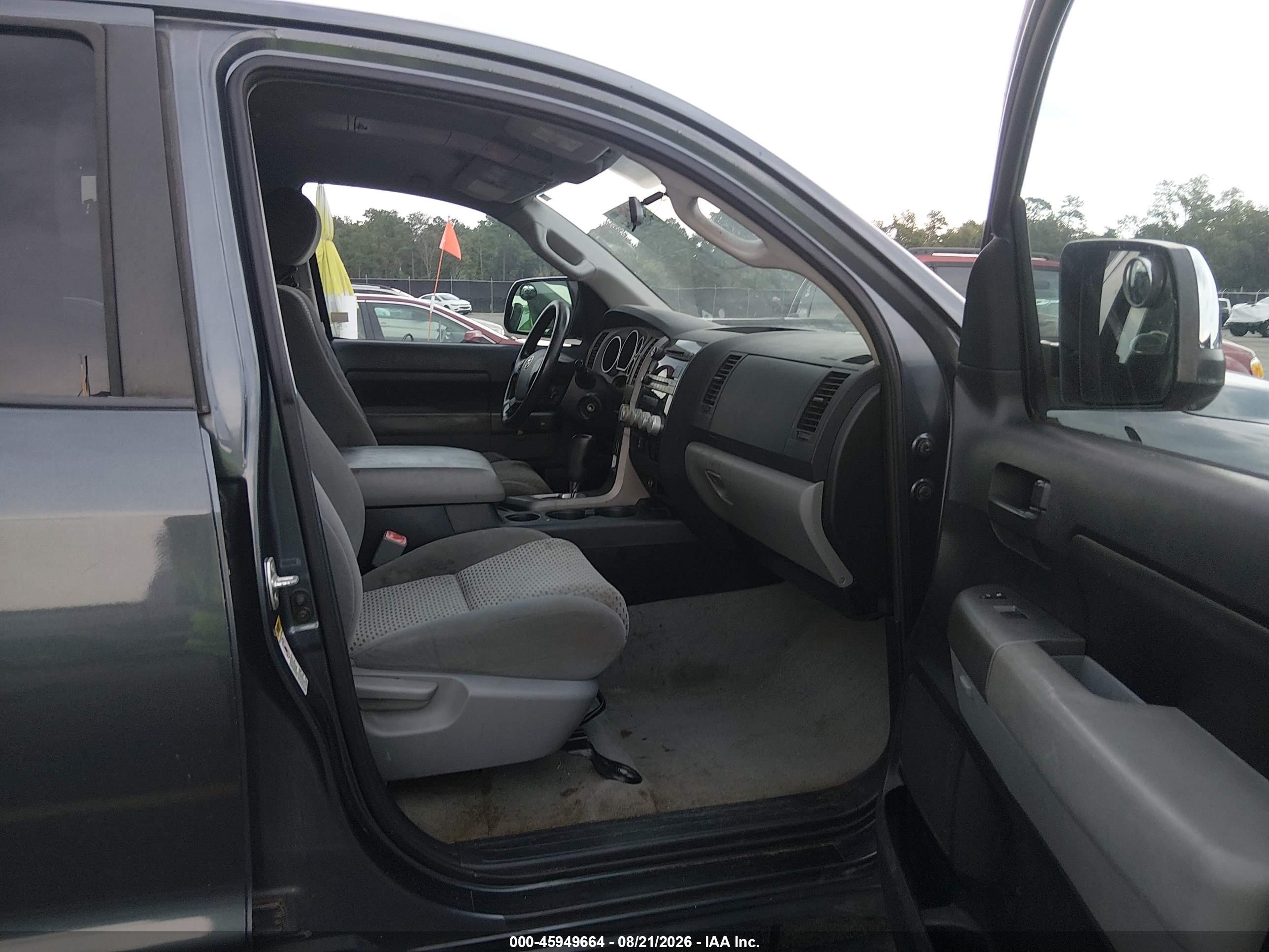 2010 Toyota Tundra Grade 4.6l V8 Gray vin: 5TFRM5F16AX019475