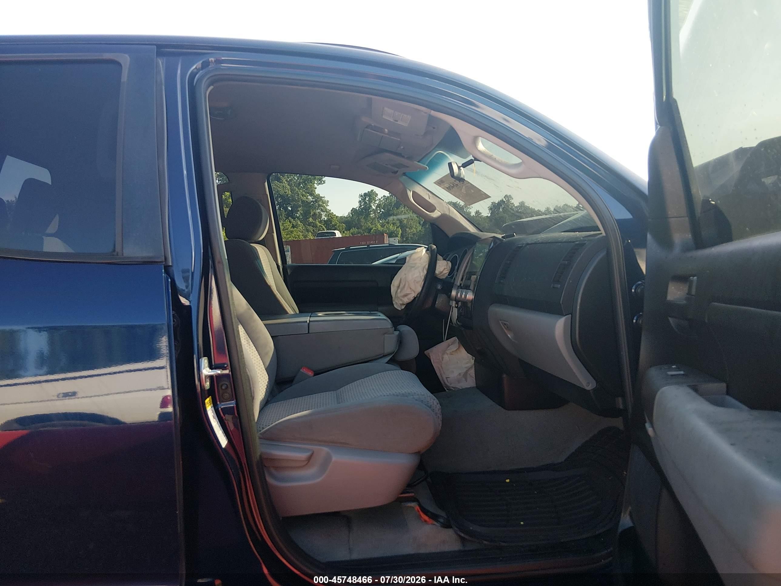2011 Toyota Tundra Grade 4.6l V8 Blue vin: 5TFRM5F16BX024421