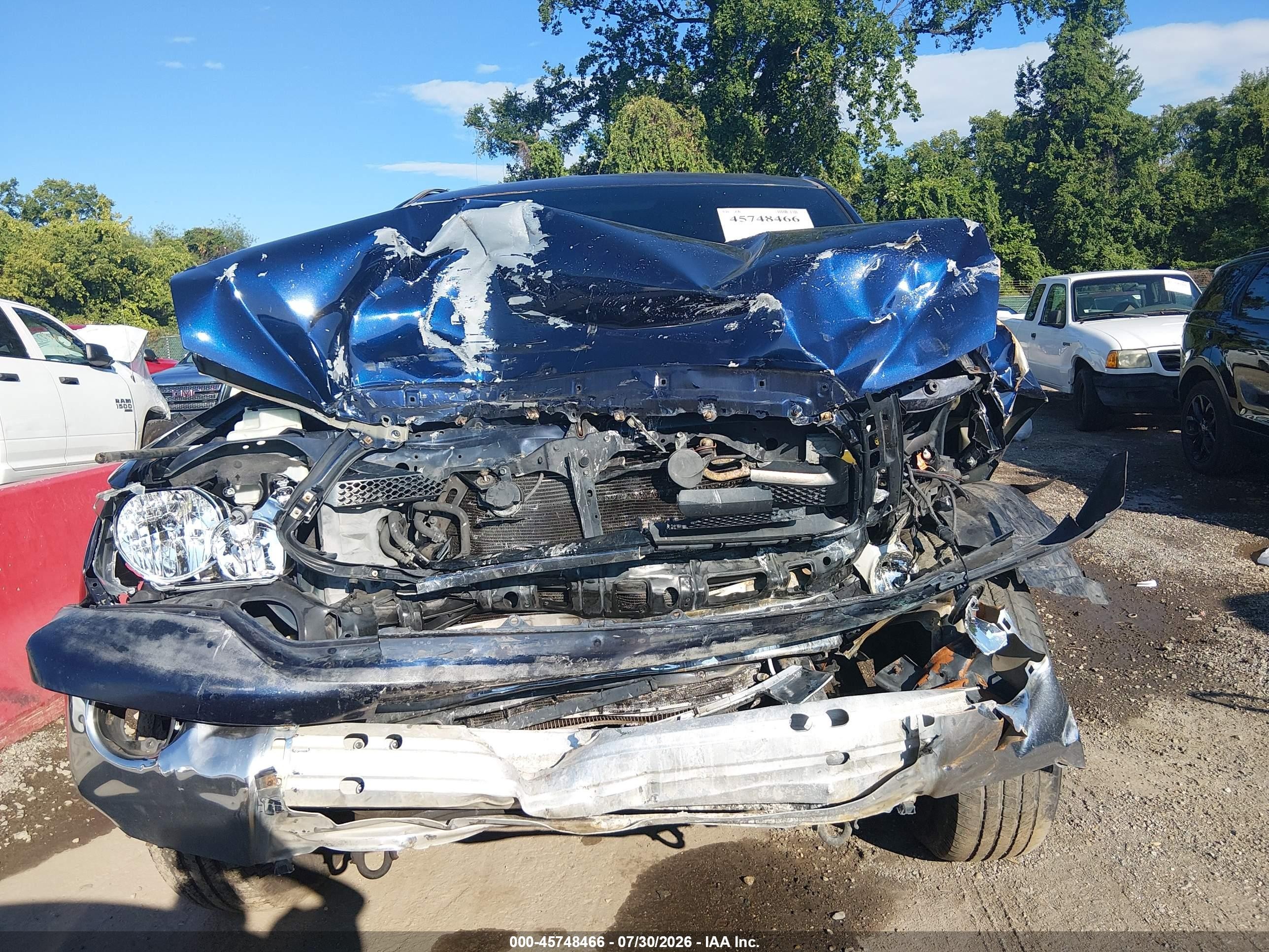 2011 Toyota Tundra Grade 4.6l V8 Blue vin: 5TFRM5F16BX024421