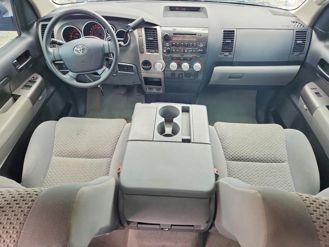 2011 Toyota Tundra Double Cab Sr5 Silver vin: 5TFRM5F16BX029358