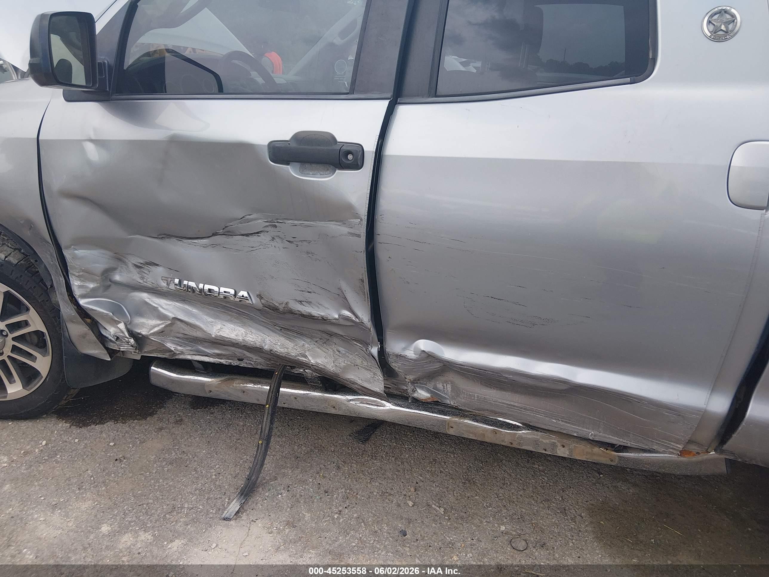 2013 Toyota Tundra Grade 4.6l V8 Gray vin: 5TFRM5F16DX060399