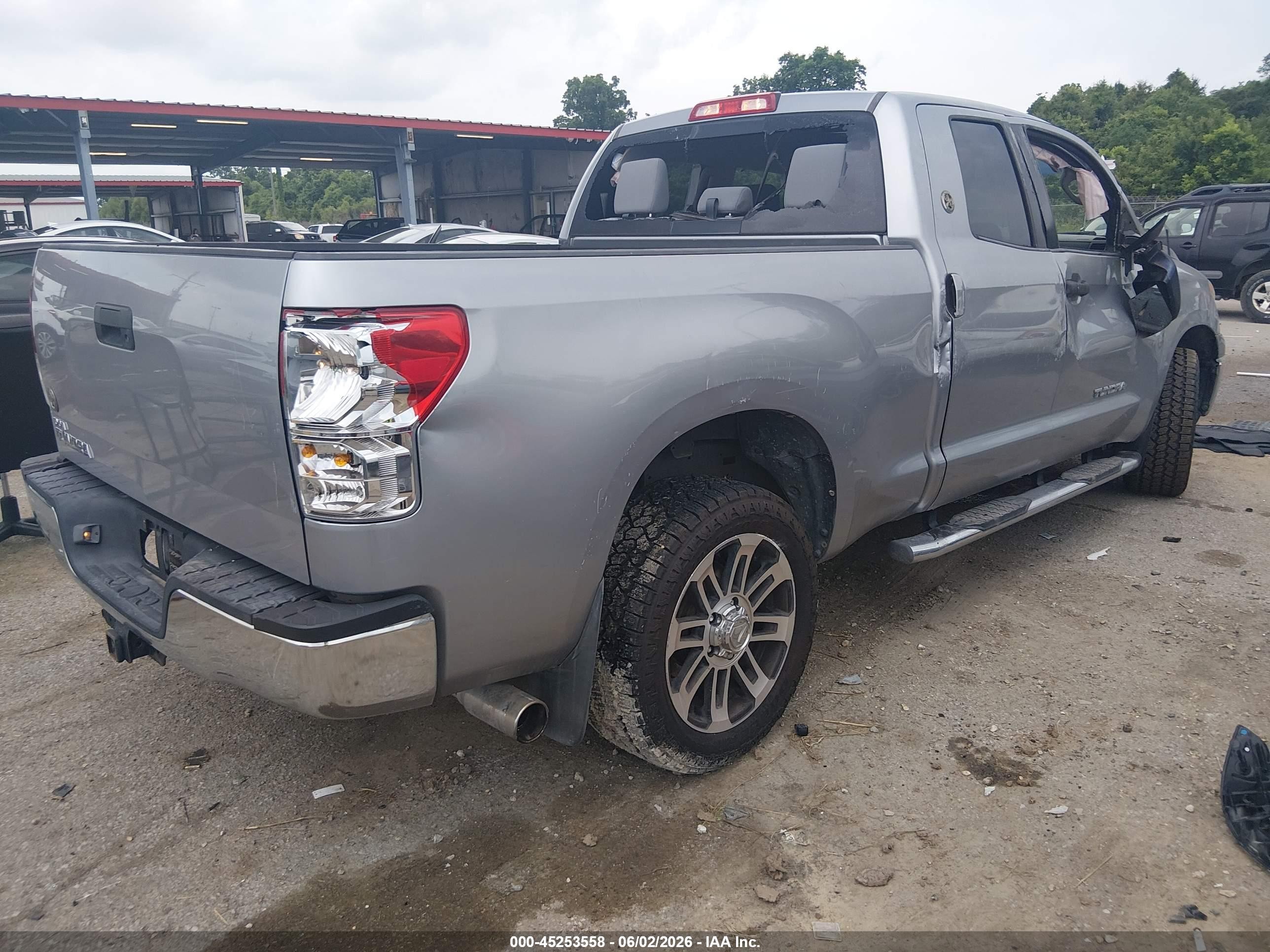2013 Toyota Tundra Grade 4.6l V8 Gray vin: 5TFRM5F16DX060399