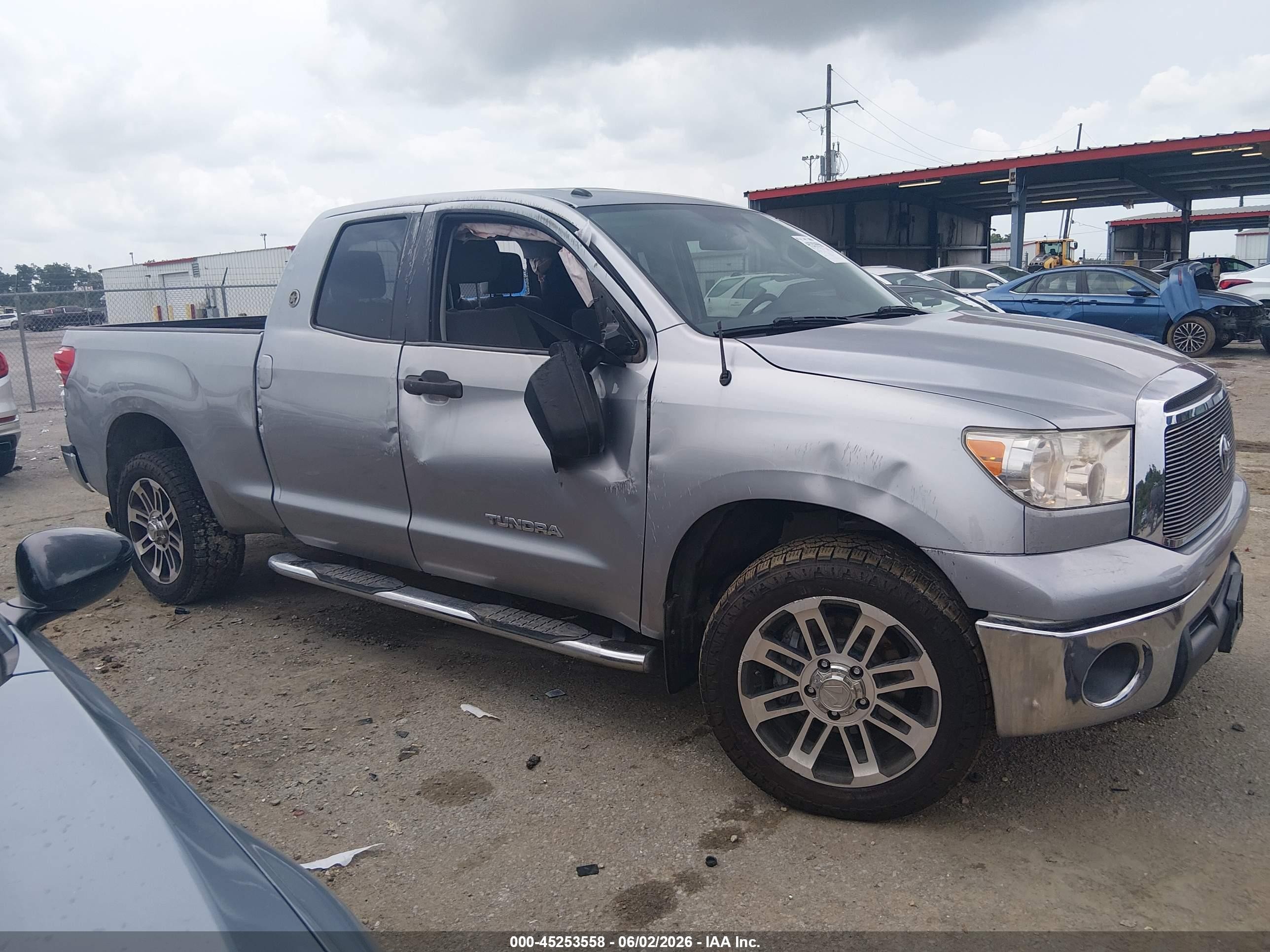 2013 Toyota Tundra Grade 4.6l V8 Gray vin: 5TFRM5F16DX060399