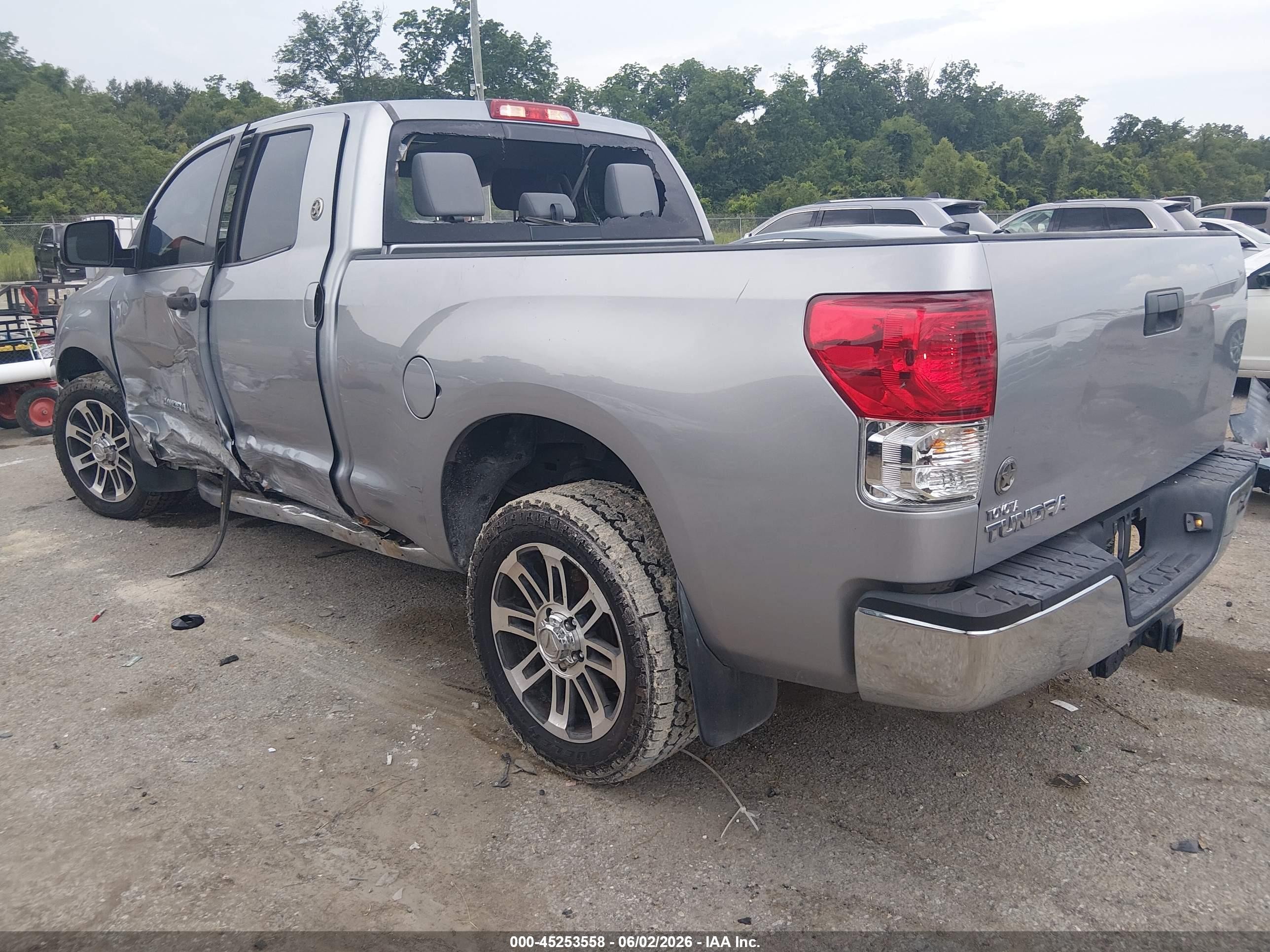 2013 Toyota Tundra Grade 4.6l V8 Gray vin: 5TFRM5F16DX060399