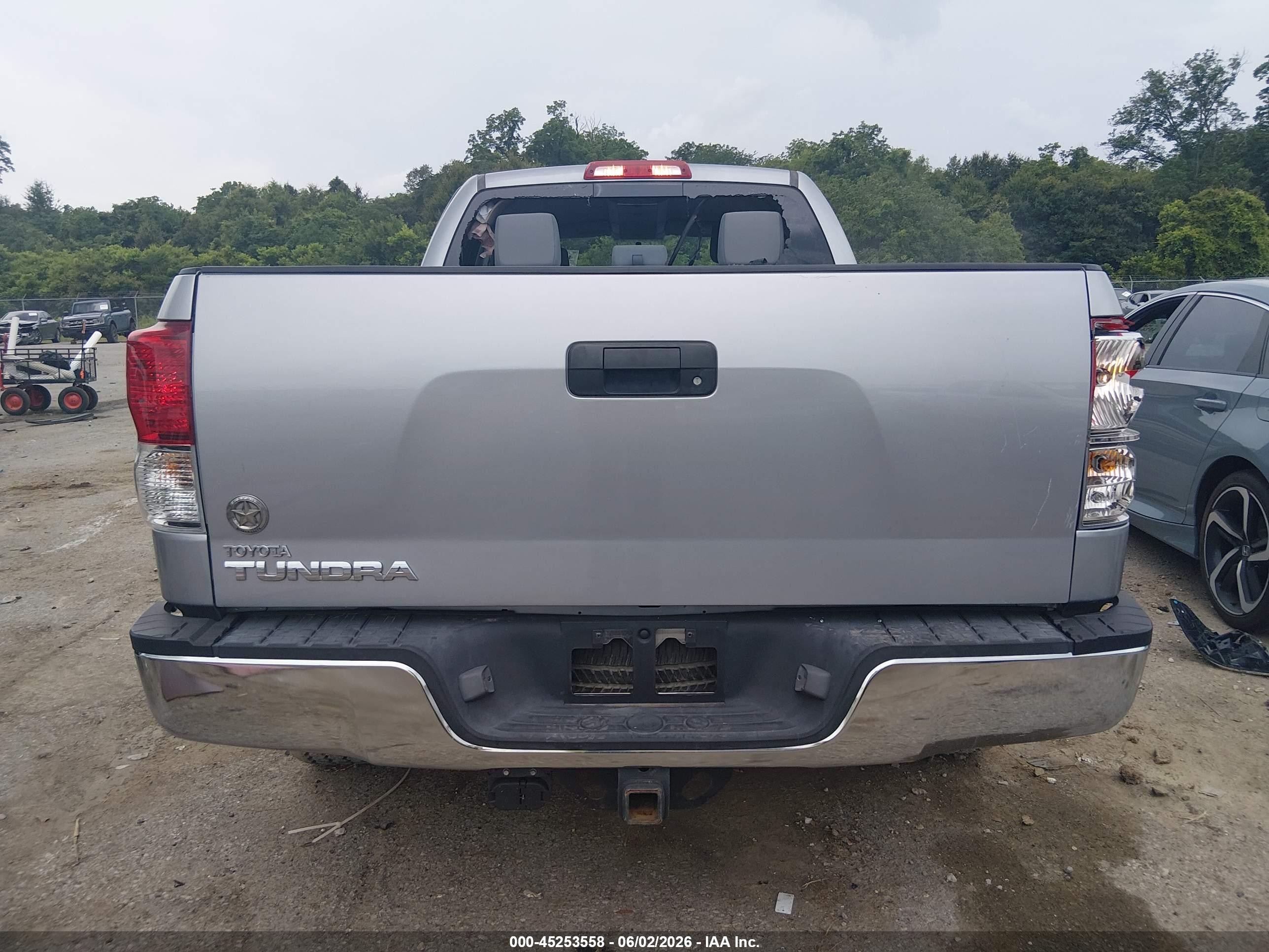 2013 Toyota Tundra Grade 4.6l V8 Gray vin: 5TFRM5F16DX060399