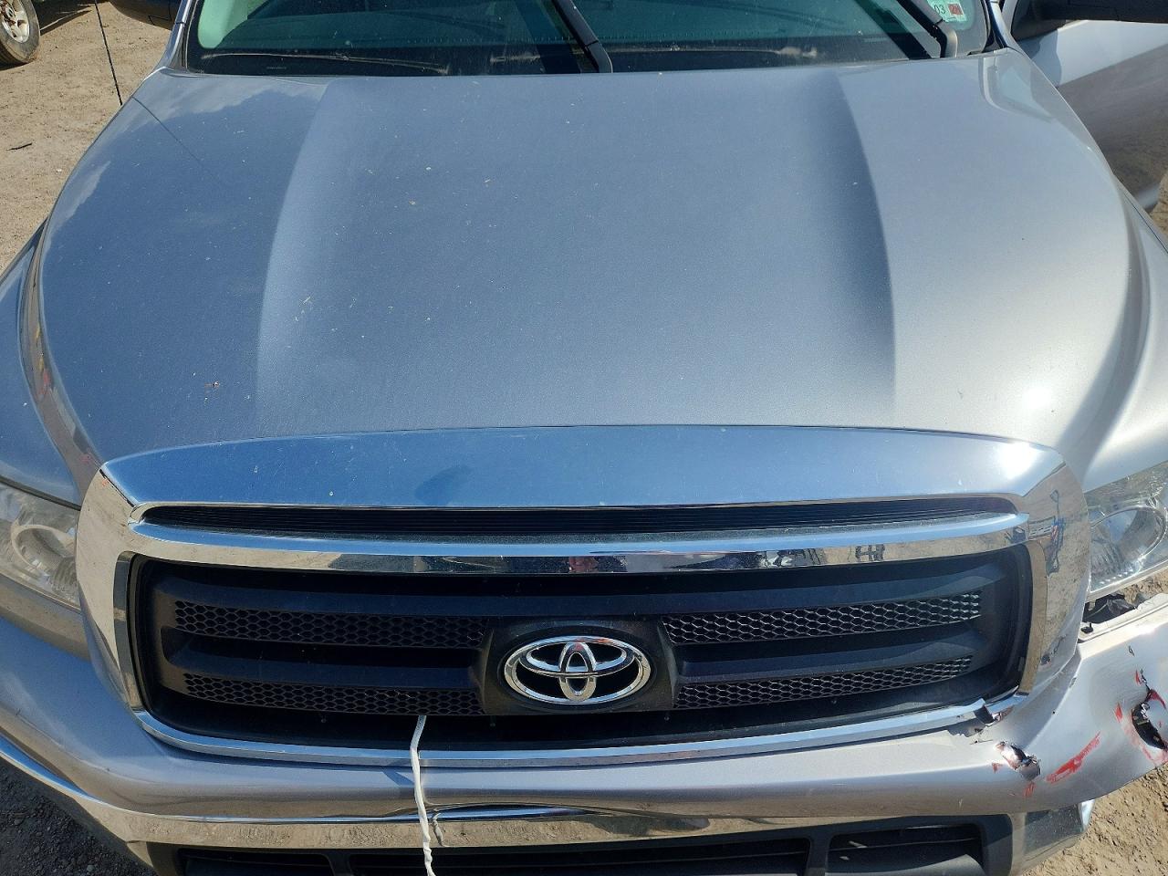 2013 Toyota Tundra Double Cab Sr5 Silver vin: 5TFRM5F16DX064288