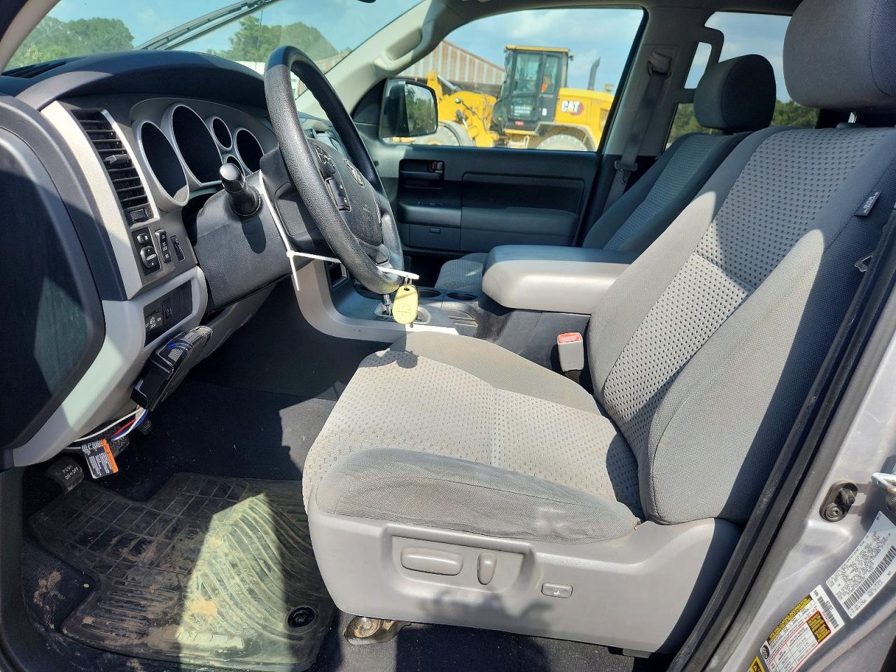 2013 Toyota Tundra Double Cab Sr5 Silver vin: 5TFRM5F16DX064288