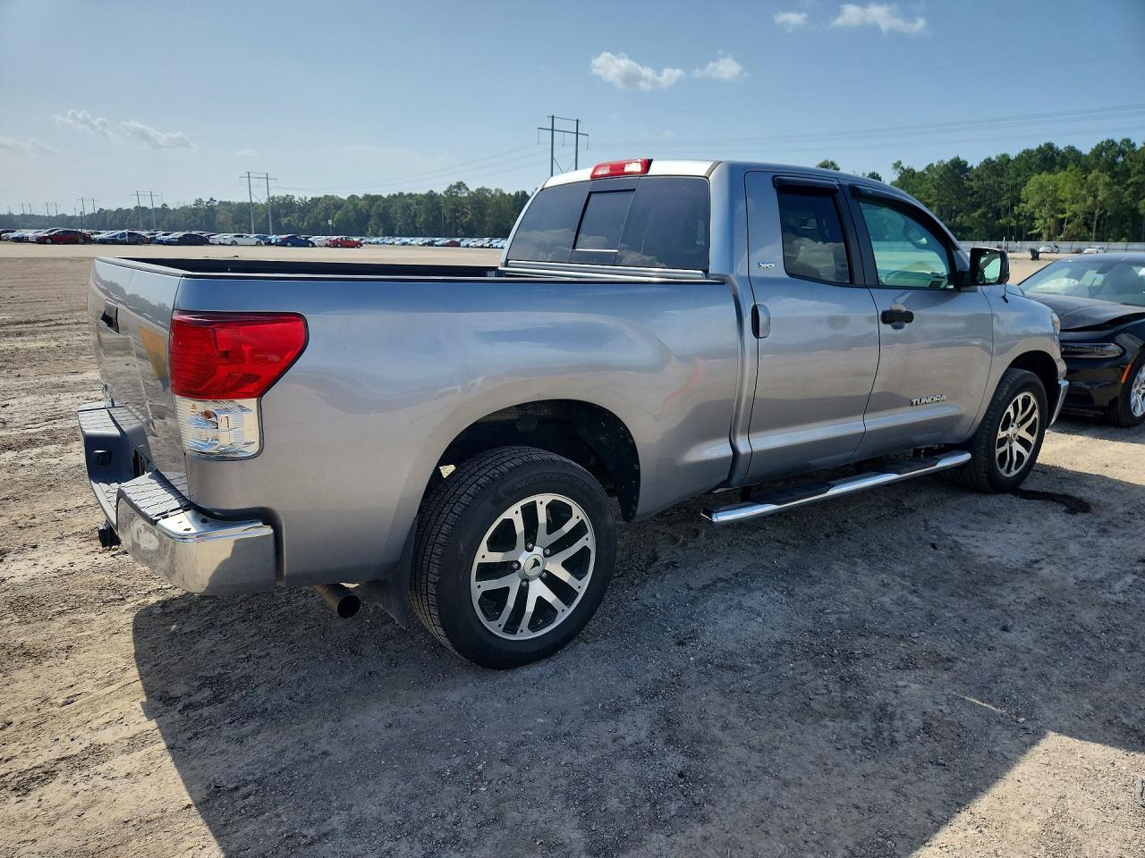2013 Toyota Tundra Double Cab Sr5 Silver vin: 5TFRM5F16DX064288