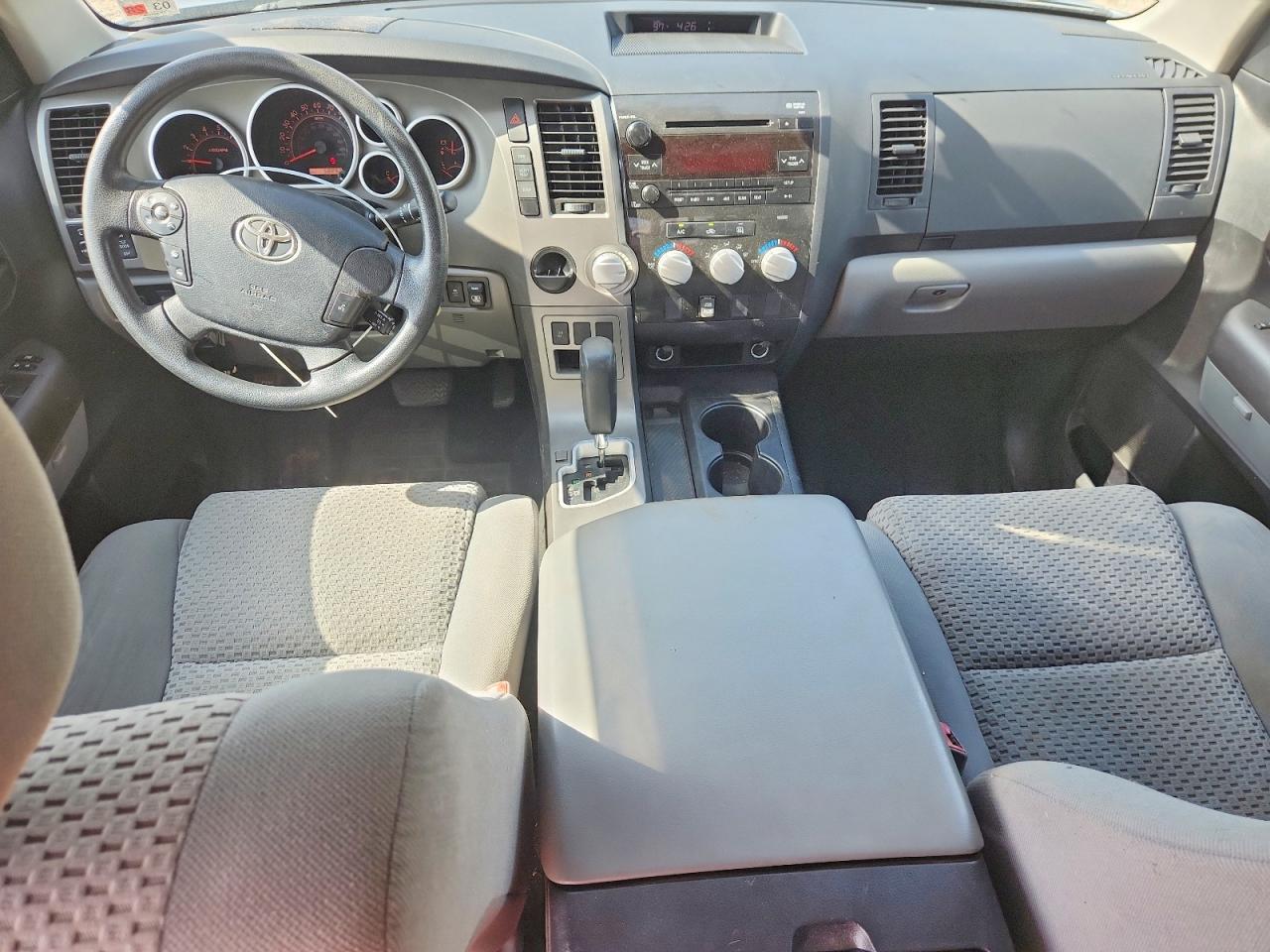2013 Toyota Tundra Double Cab Sr5 Silver vin: 5TFRM5F16DX064288