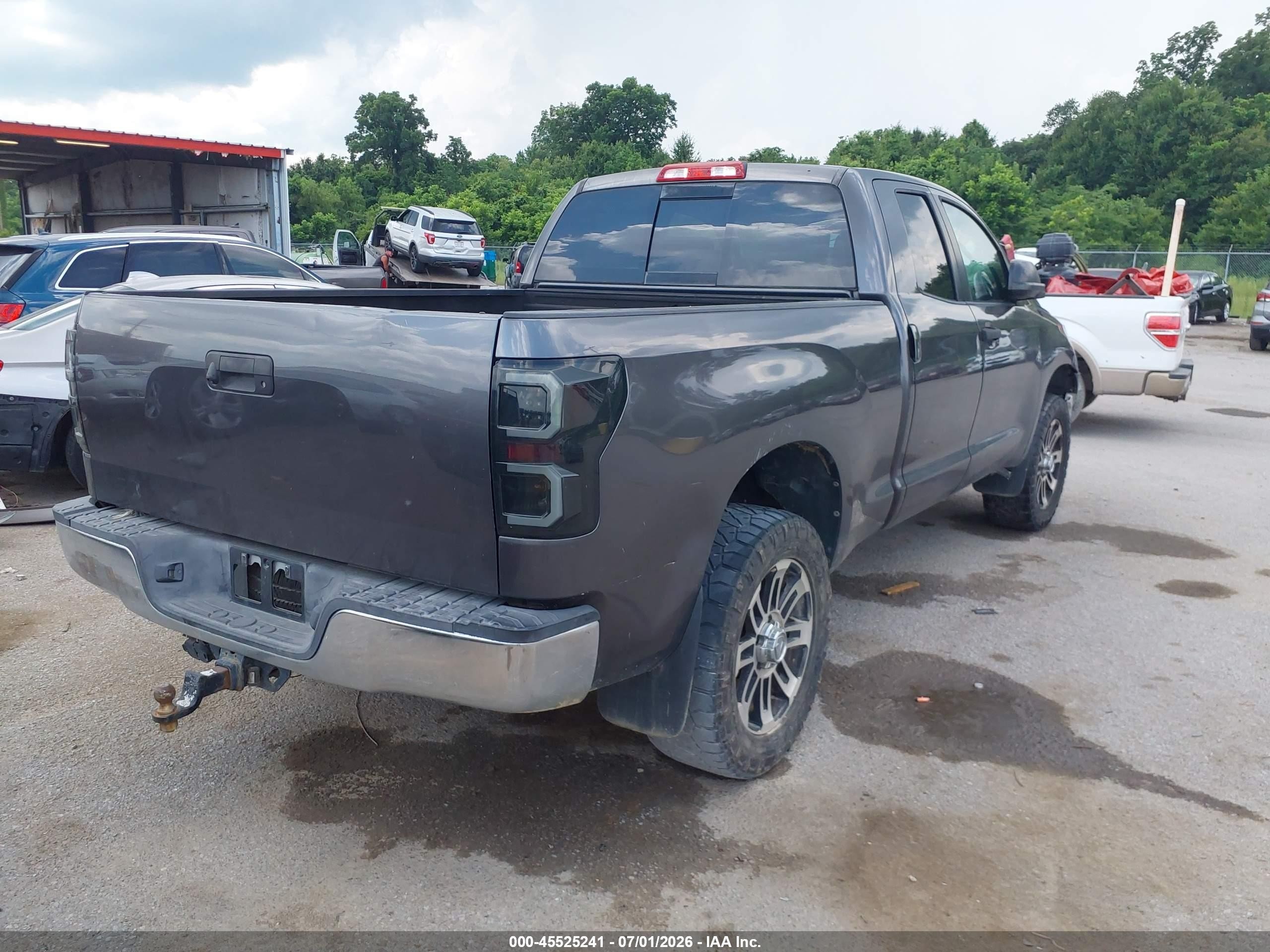 2013 Toyota Tundra Grade 4.6l V8 Gray vin: 5TFRM5F16DX065943