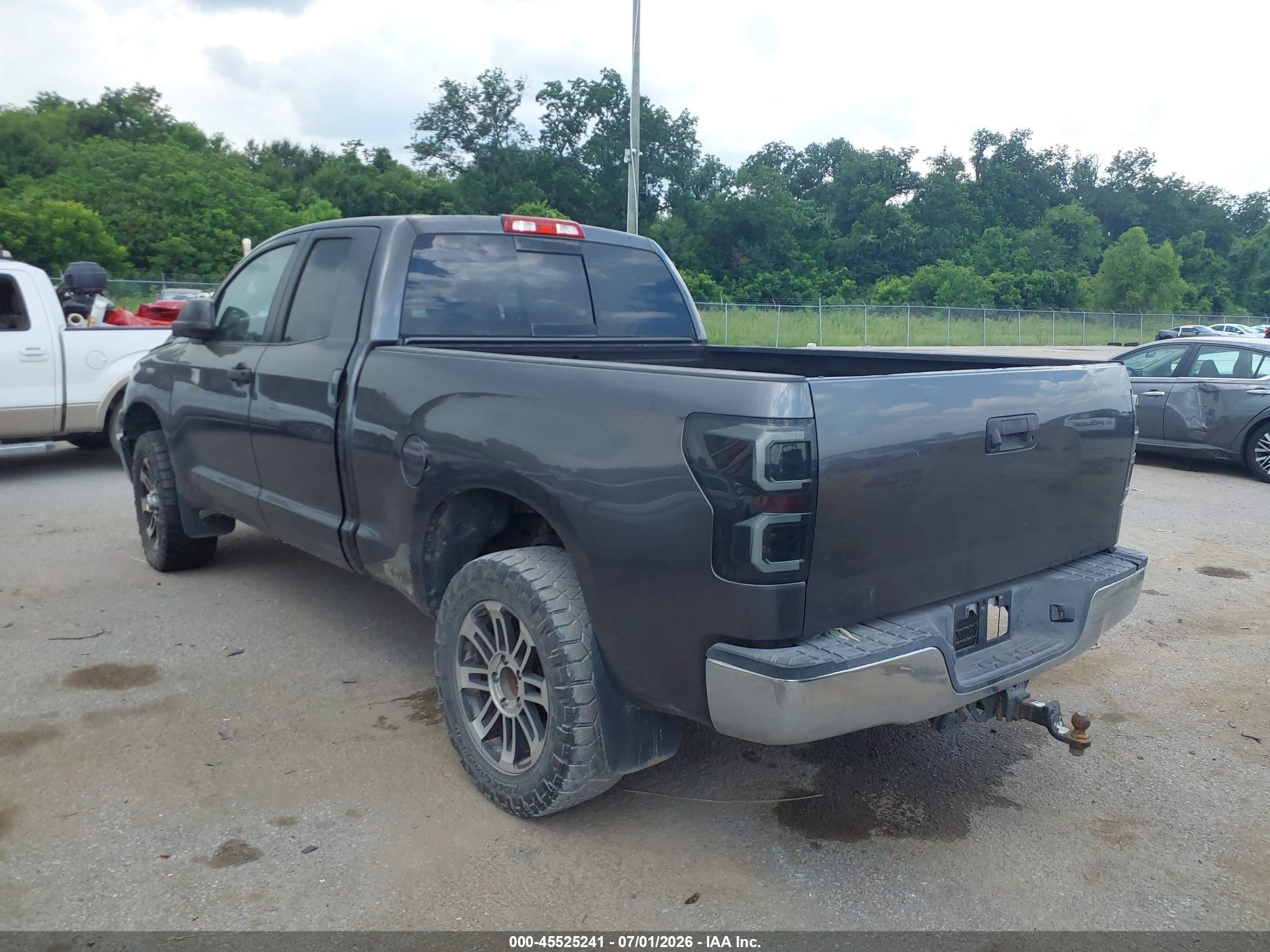 2013 Toyota Tundra Grade 4.6l V8 Gray vin: 5TFRM5F16DX065943