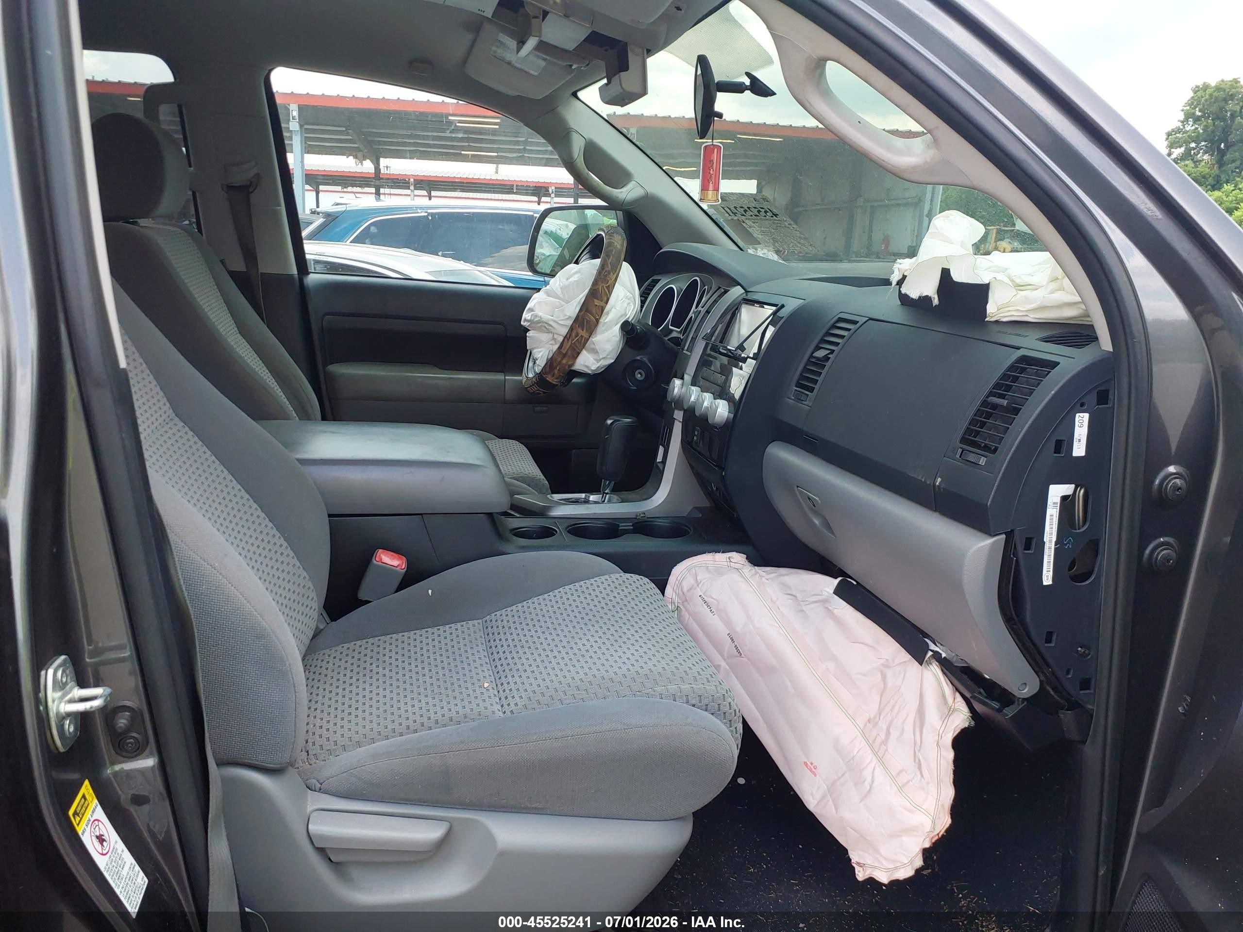 2013 Toyota Tundra Grade 4.6l V8 Gray vin: 5TFRM5F16DX065943