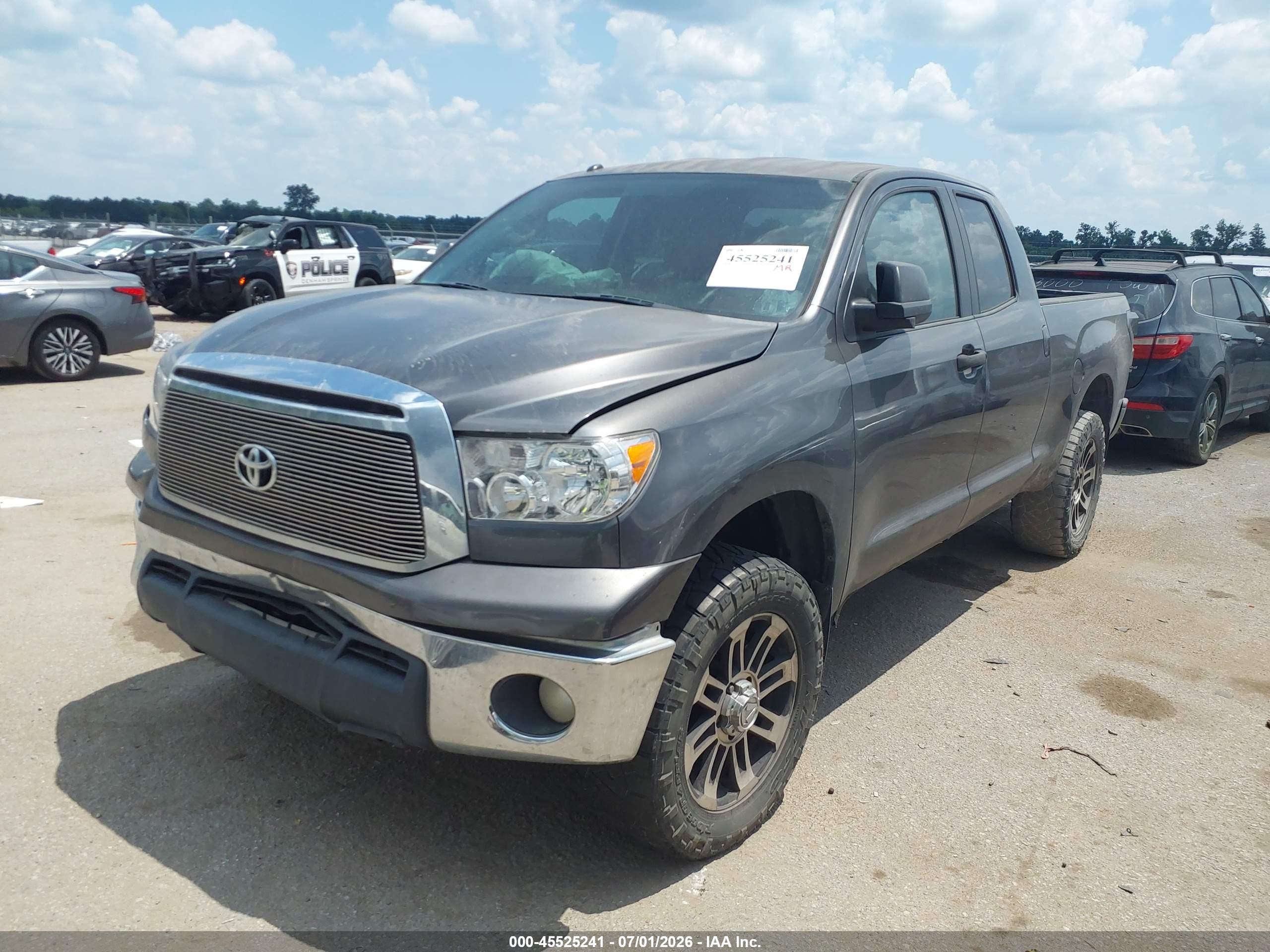 2013 Toyota Tundra Grade 4.6l V8 Gray vin: 5TFRM5F16DX065943