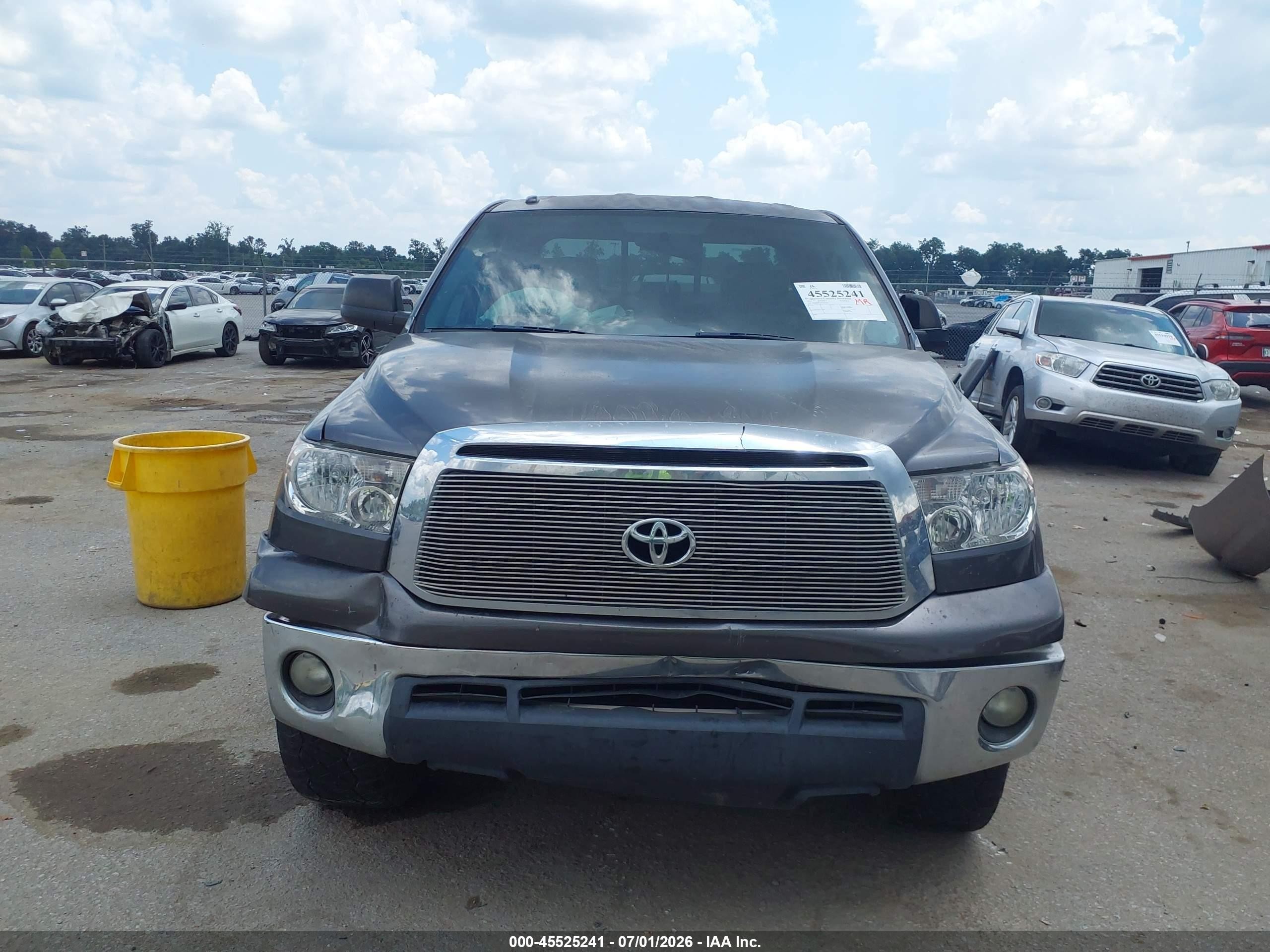 2013 Toyota Tundra Grade 4.6l V8 Gray vin: 5TFRM5F16DX065943