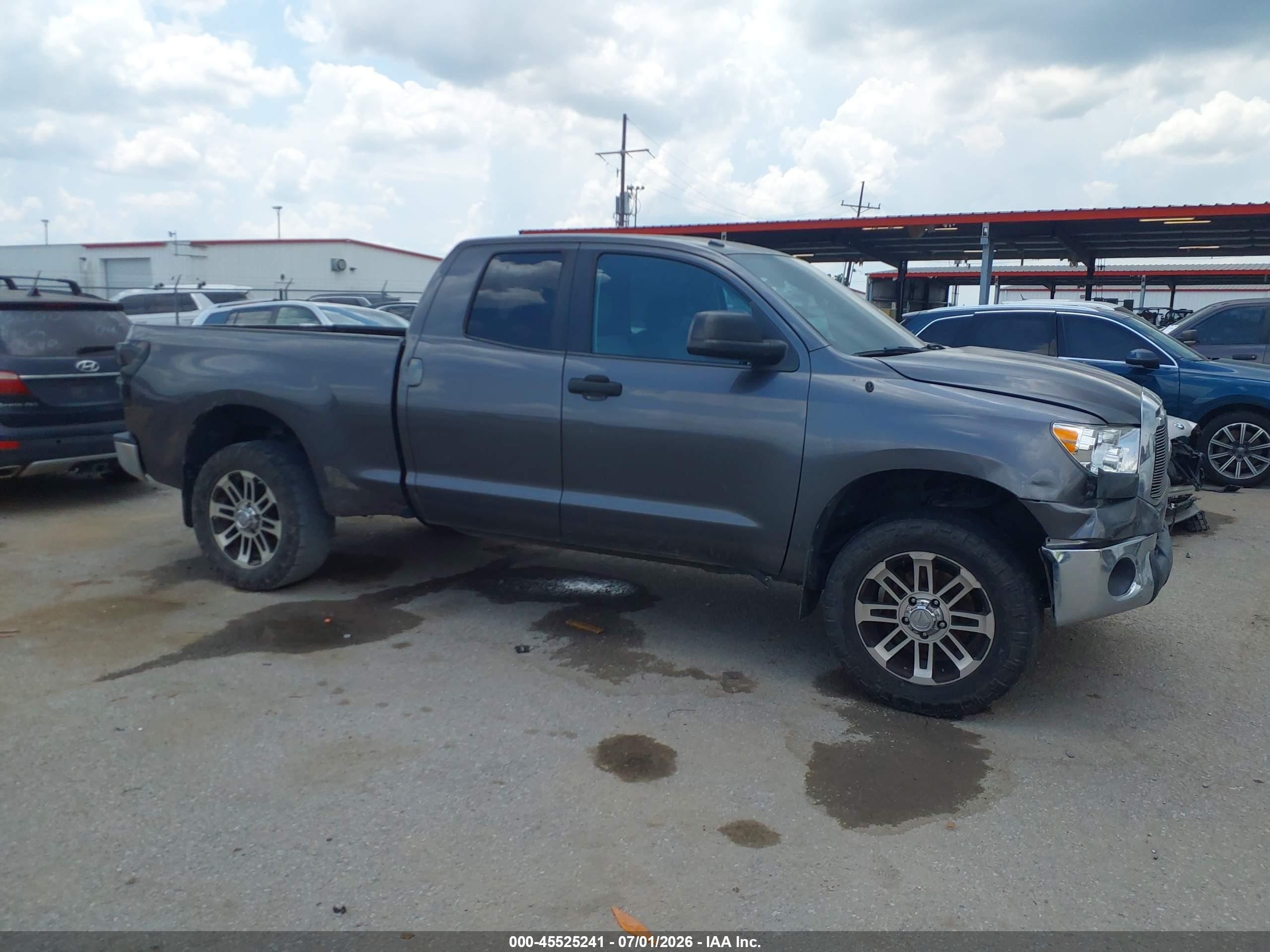 2013 Toyota Tundra Grade 4.6l V8 Gray vin: 5TFRM5F16DX065943