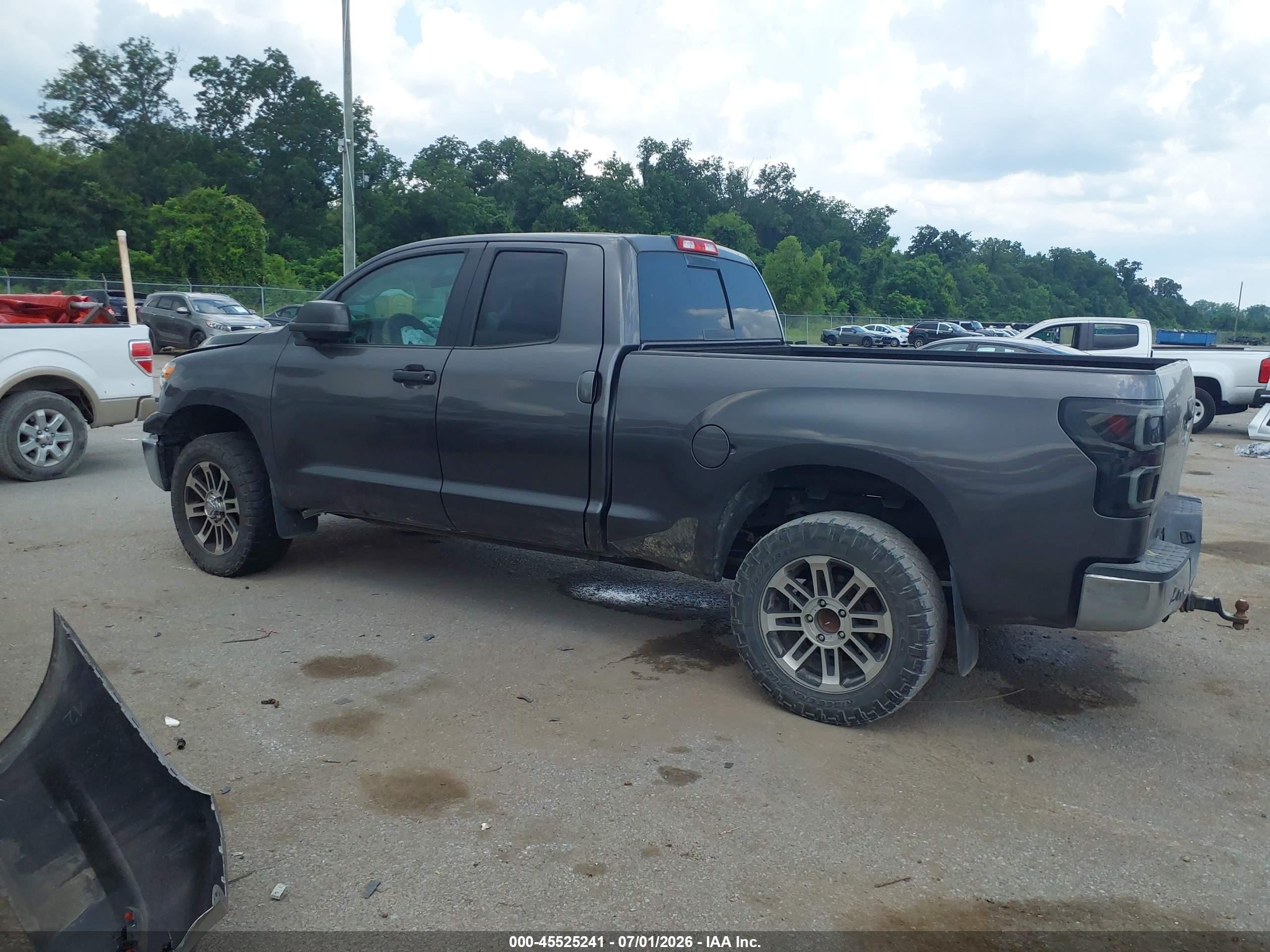 2013 Toyota Tundra Grade 4.6l V8 Gray vin: 5TFRM5F16DX065943