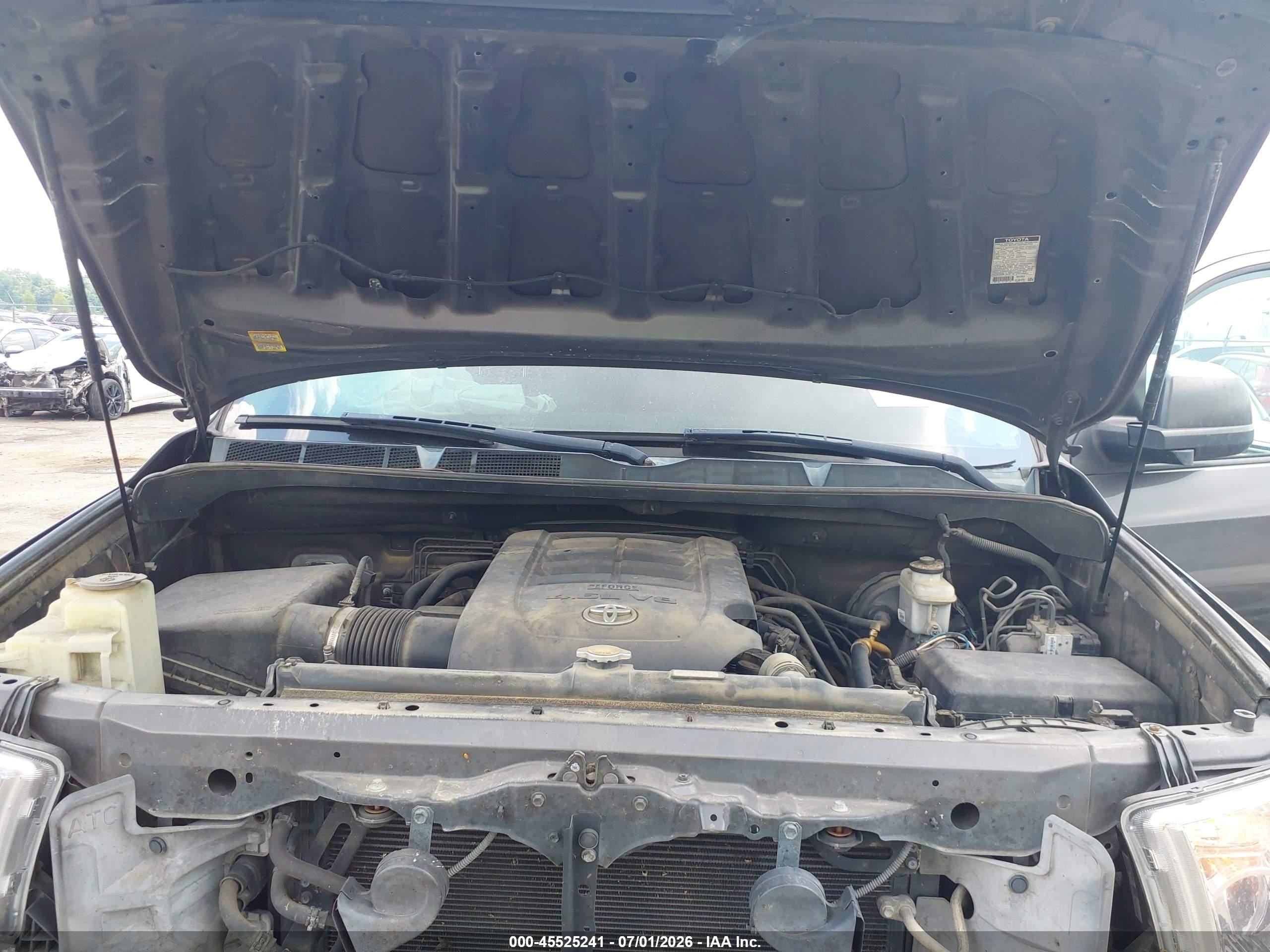 2013 Toyota Tundra Grade 4.6l V8 Gray vin: 5TFRM5F16DX065943