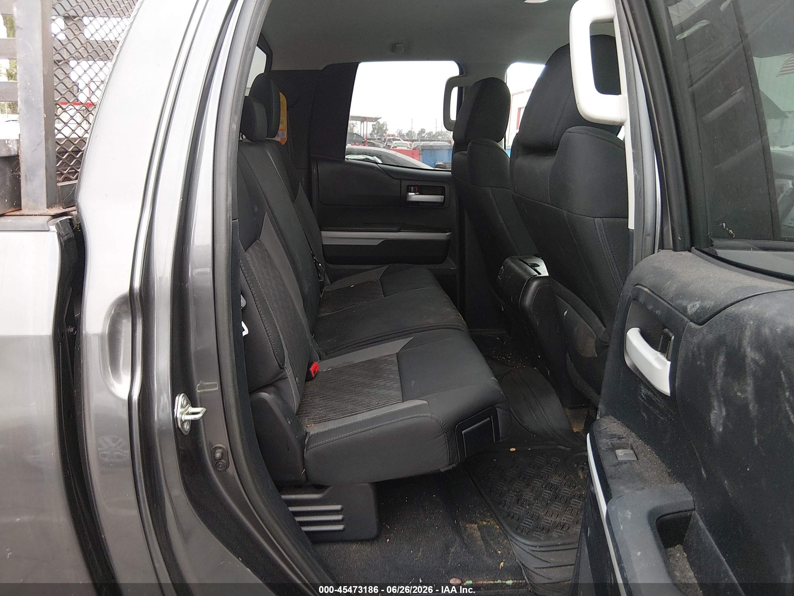 2014 Toyota Tundra Sr5 4.6l V8 Серый vin: 5TFRM5F16EX075048
