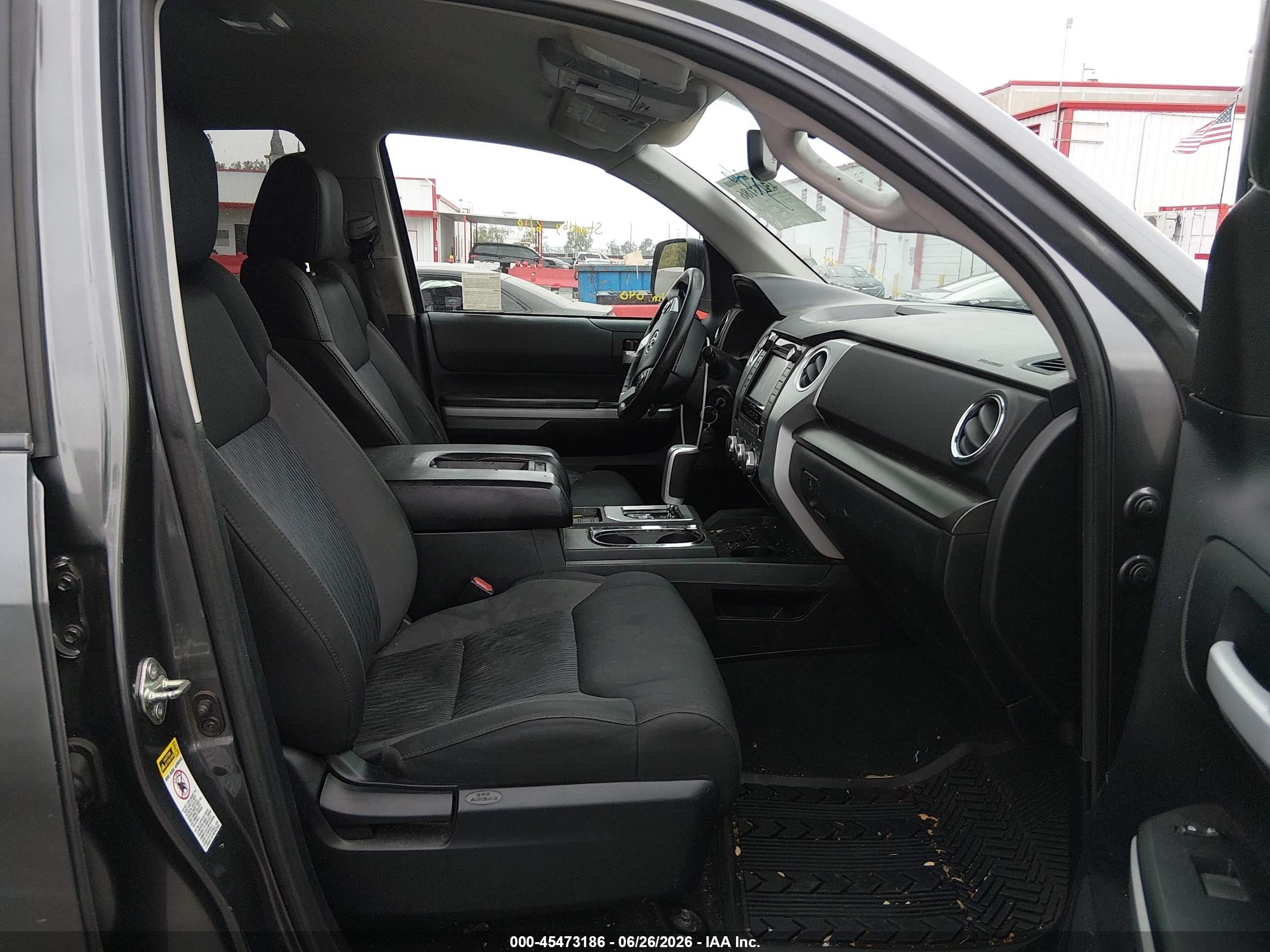 2014 Toyota Tundra Sr5 4.6l V8 Серый vin: 5TFRM5F16EX075048