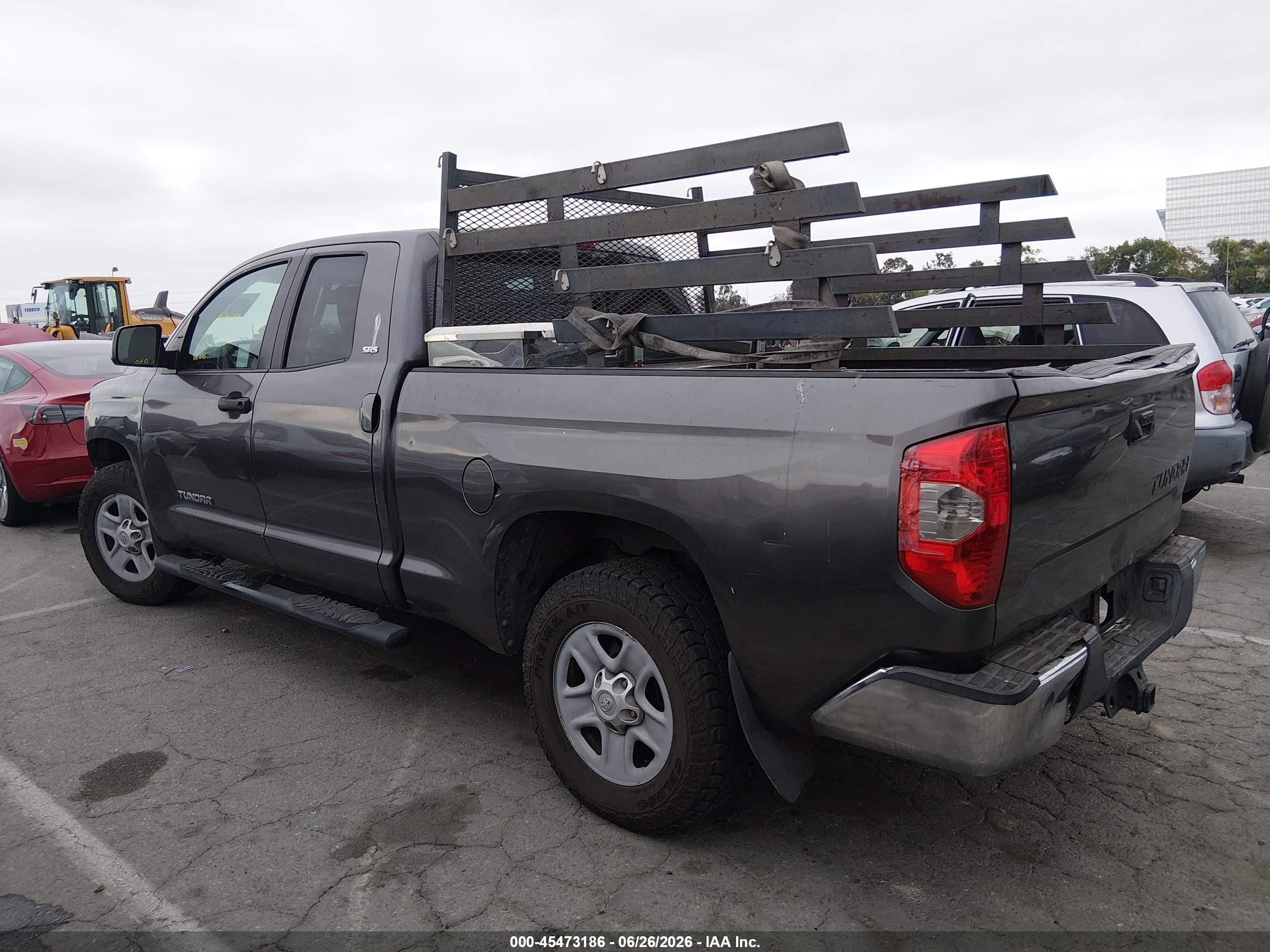 2014 Toyota Tundra Sr5 4.6l V8 Серый vin: 5TFRM5F16EX075048