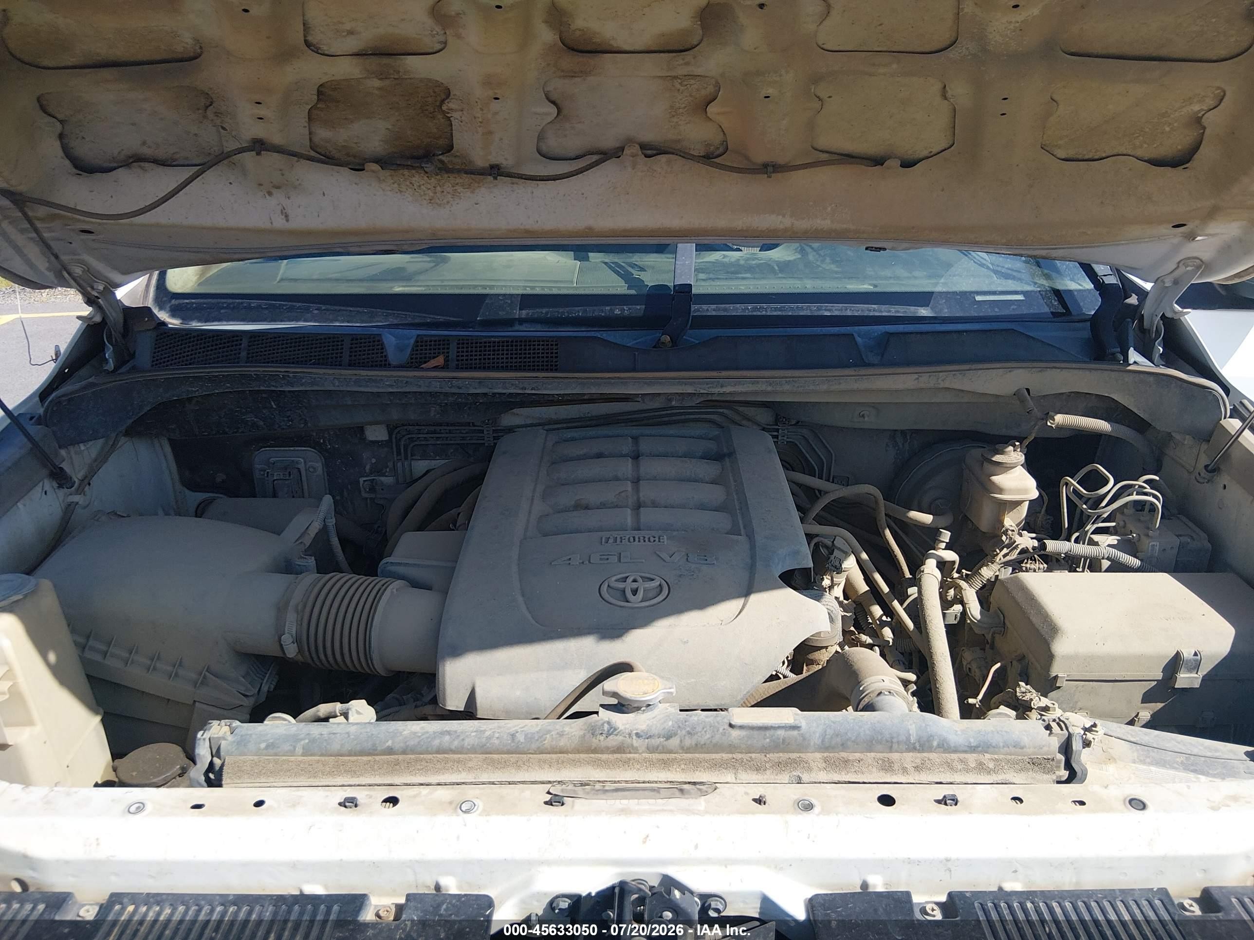 2015 Toyota Tundra Sr 4.6l V8 Белый vin: 5TFRM5F16FX082647