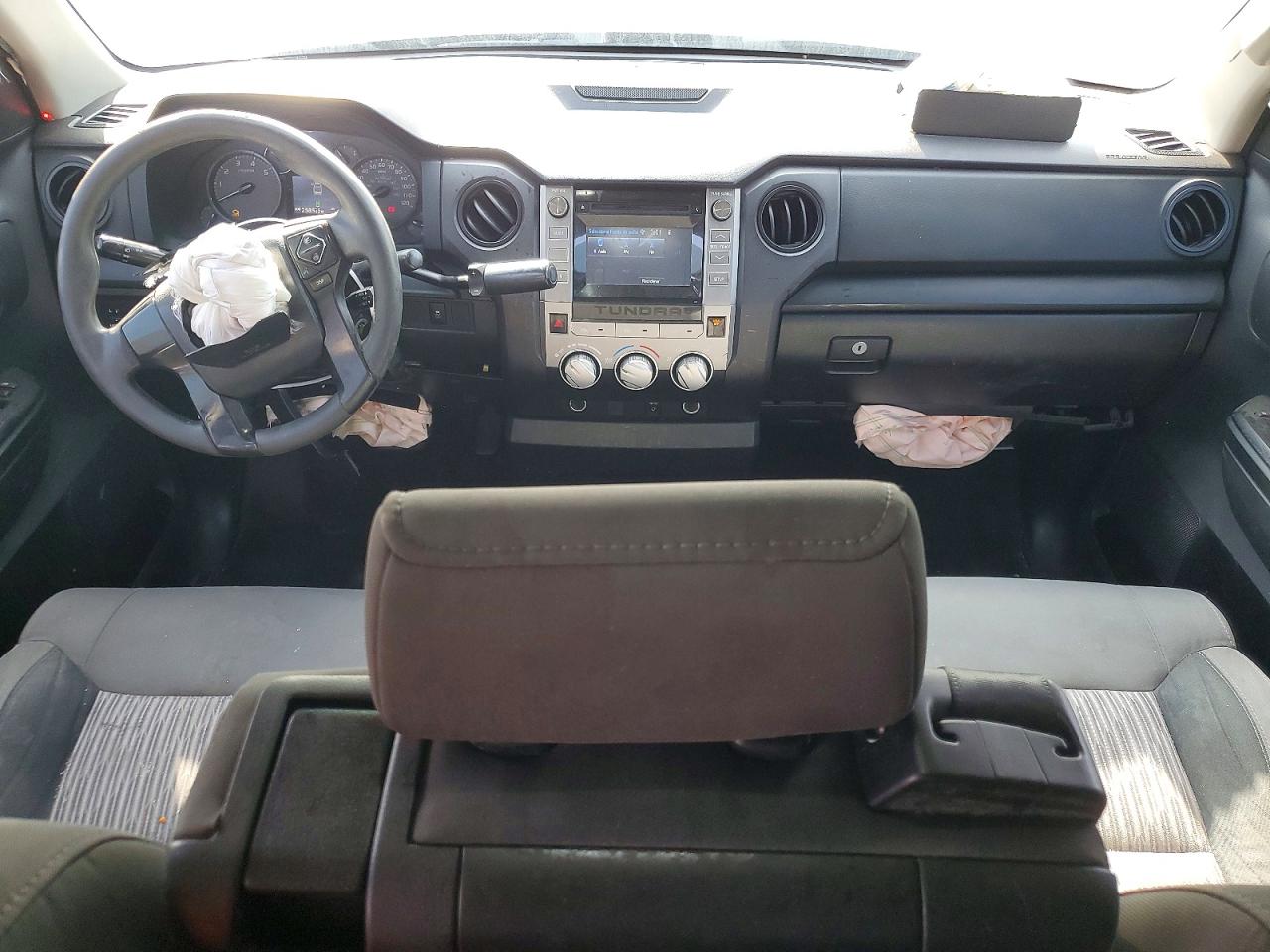 2015 Toyota Tundra Sr Gray vin: 5TFRM5F16FX082809