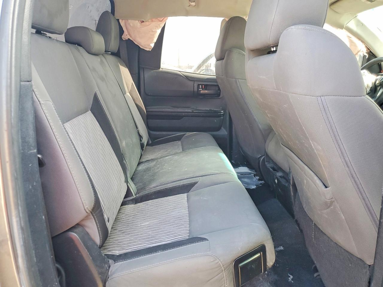 2015 Toyota Tundra Sr Gray vin: 5TFRM5F16FX082809