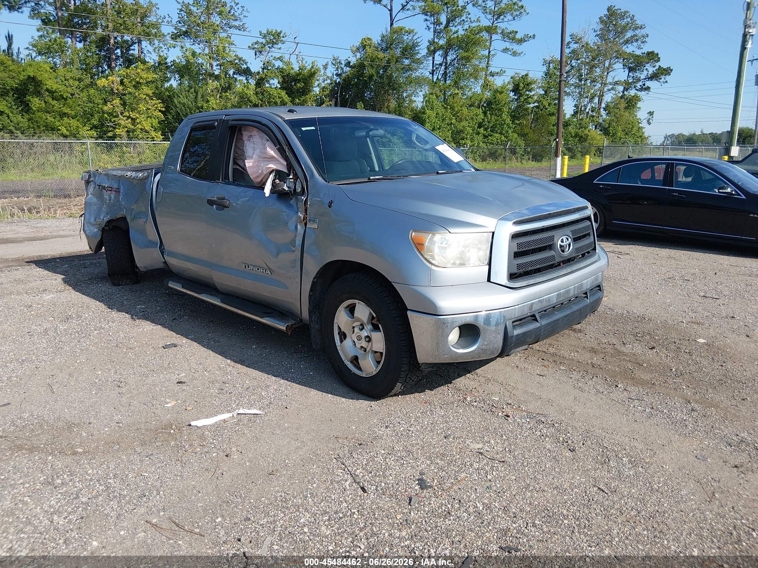 2010 Toyota Tundra Grade 4.6l V8 Silver vin: 5TFRM5F17AX006069
