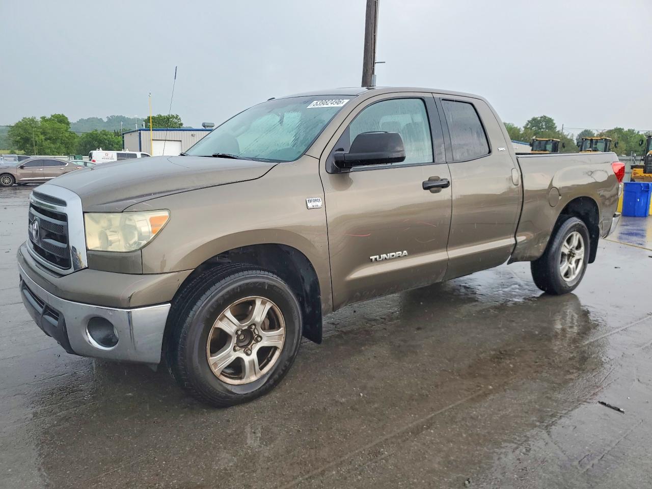 2010 Toyota Tundra Double Cab Sr5 Tan vin: 5TFRM5F17AX010350