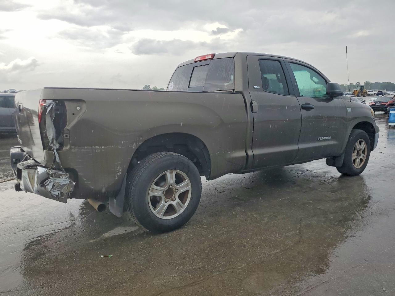 2010 Toyota Tundra Double Cab Sr5 Tan vin: 5TFRM5F17AX010350