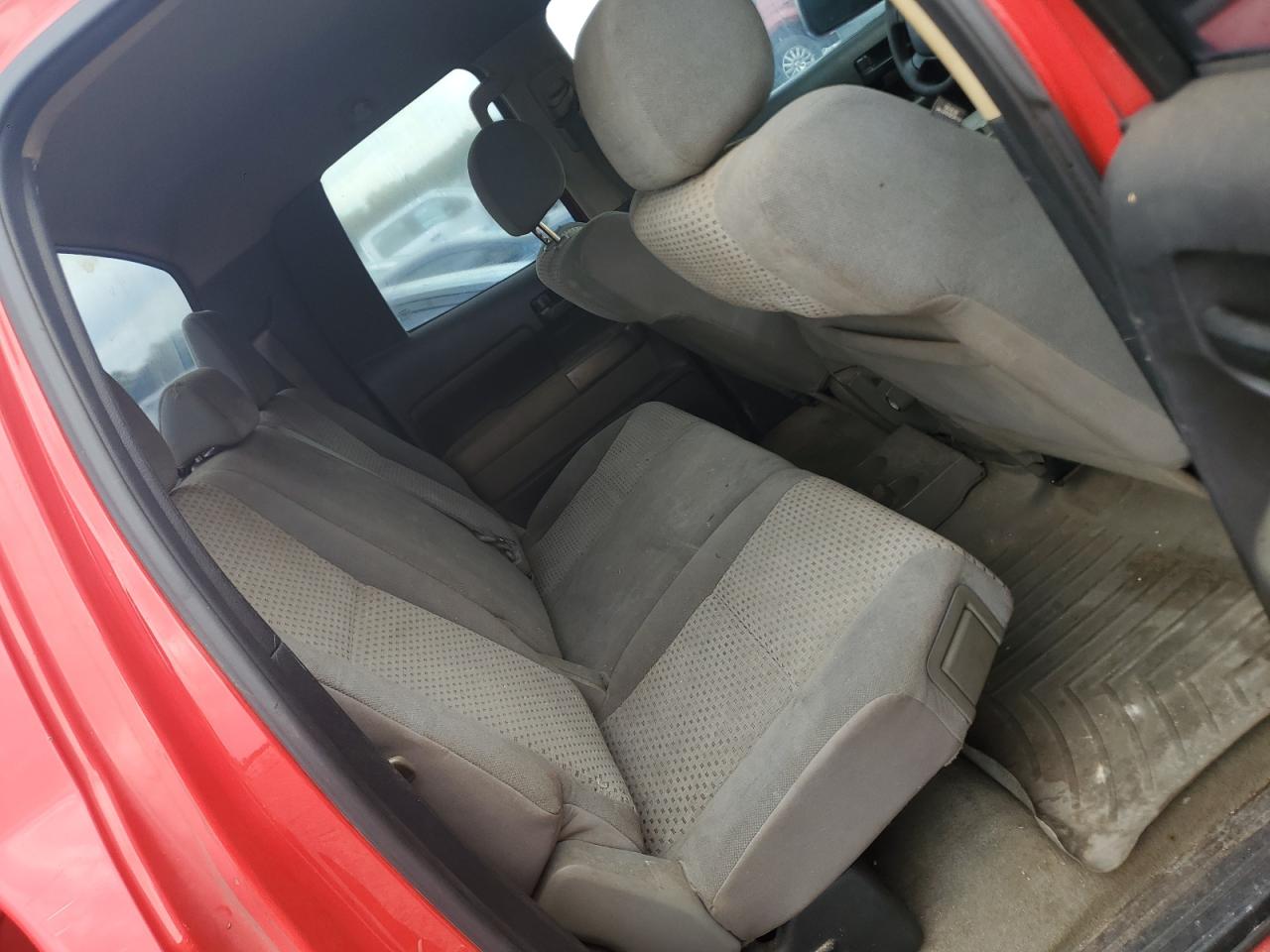 2010 Toyota Tundra Double Cab Sr5 Red vin: 5TFRM5F17AX010803