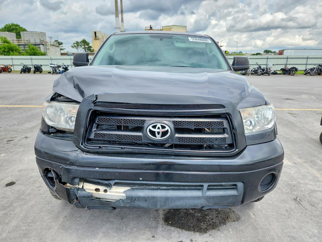2011 Toyota Tundra Double Cab Sr5 Серый vin: 5TFRM5F17BX022564