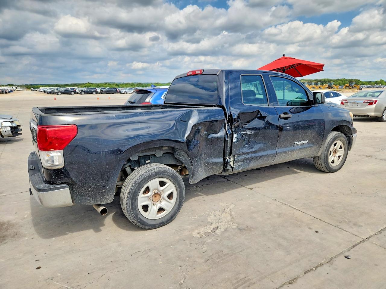 2011 Toyota Tundra Double Cab Sr5 Black vin: 5TFRM5F17BX026999