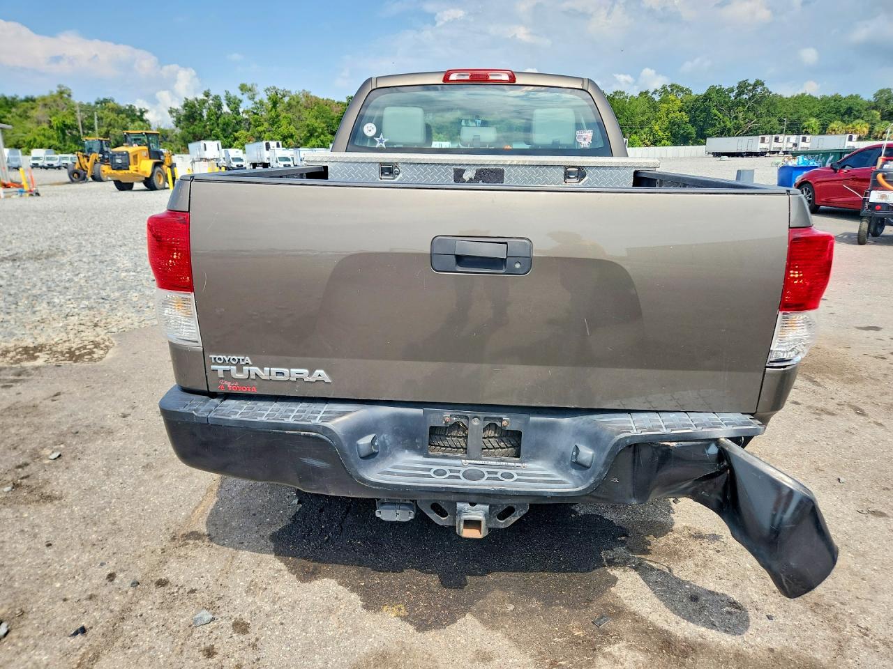 2011 Toyota Tundra Double Cab Sr5 Gray vin: 5TFRM5F17BX027540