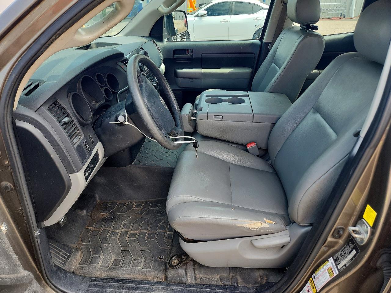 2011 Toyota Tundra Double Cab Sr5 Gray vin: 5TFRM5F17BX027540