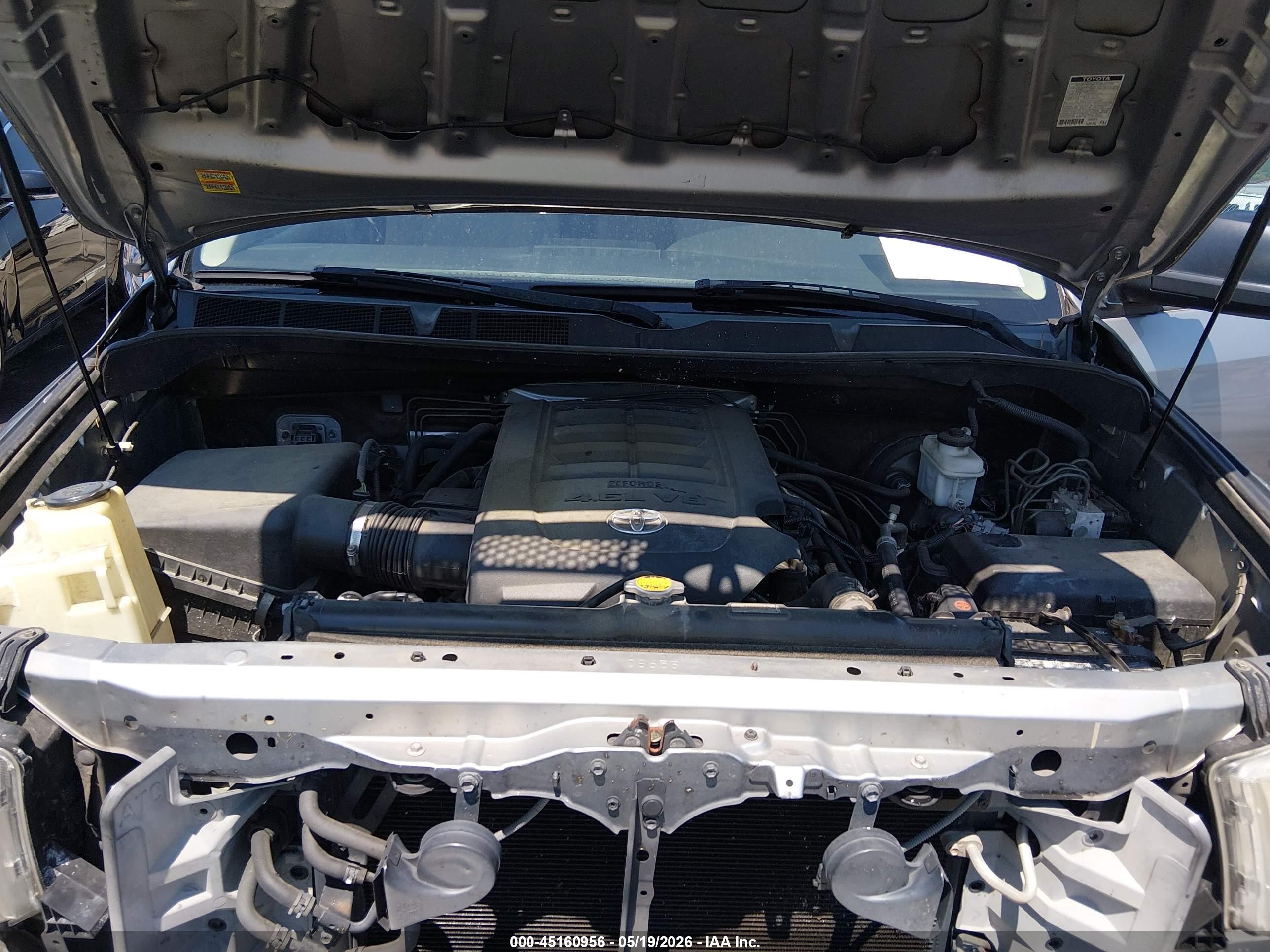 2011 Toyota Tundra Grade 4.6l V8 Silver vin: 5TFRM5F17BX034424