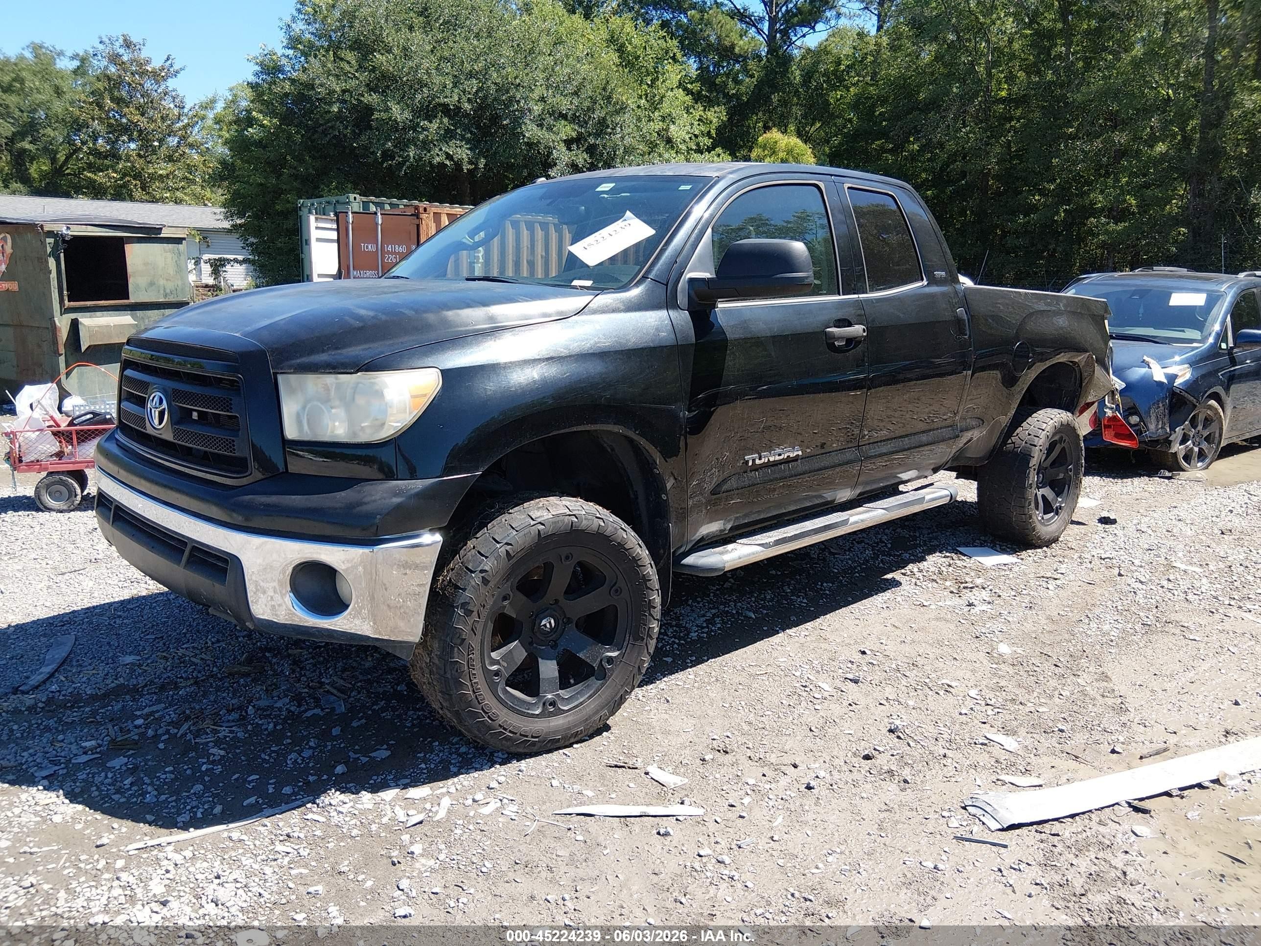 2012 Toyota Tundra Grade 4.6l V8 Black vin: 5TFRM5F17CX036286