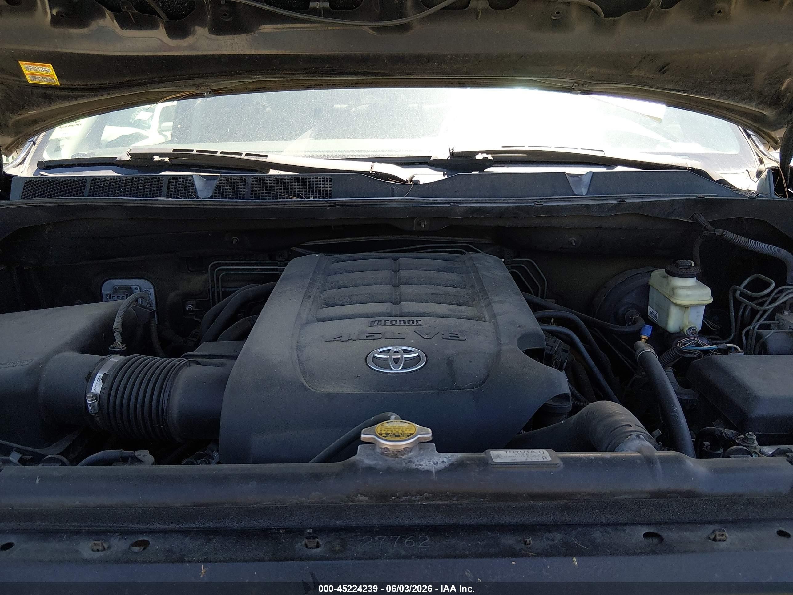 2012 Toyota Tundra Grade 4.6l V8 Black vin: 5TFRM5F17CX036286