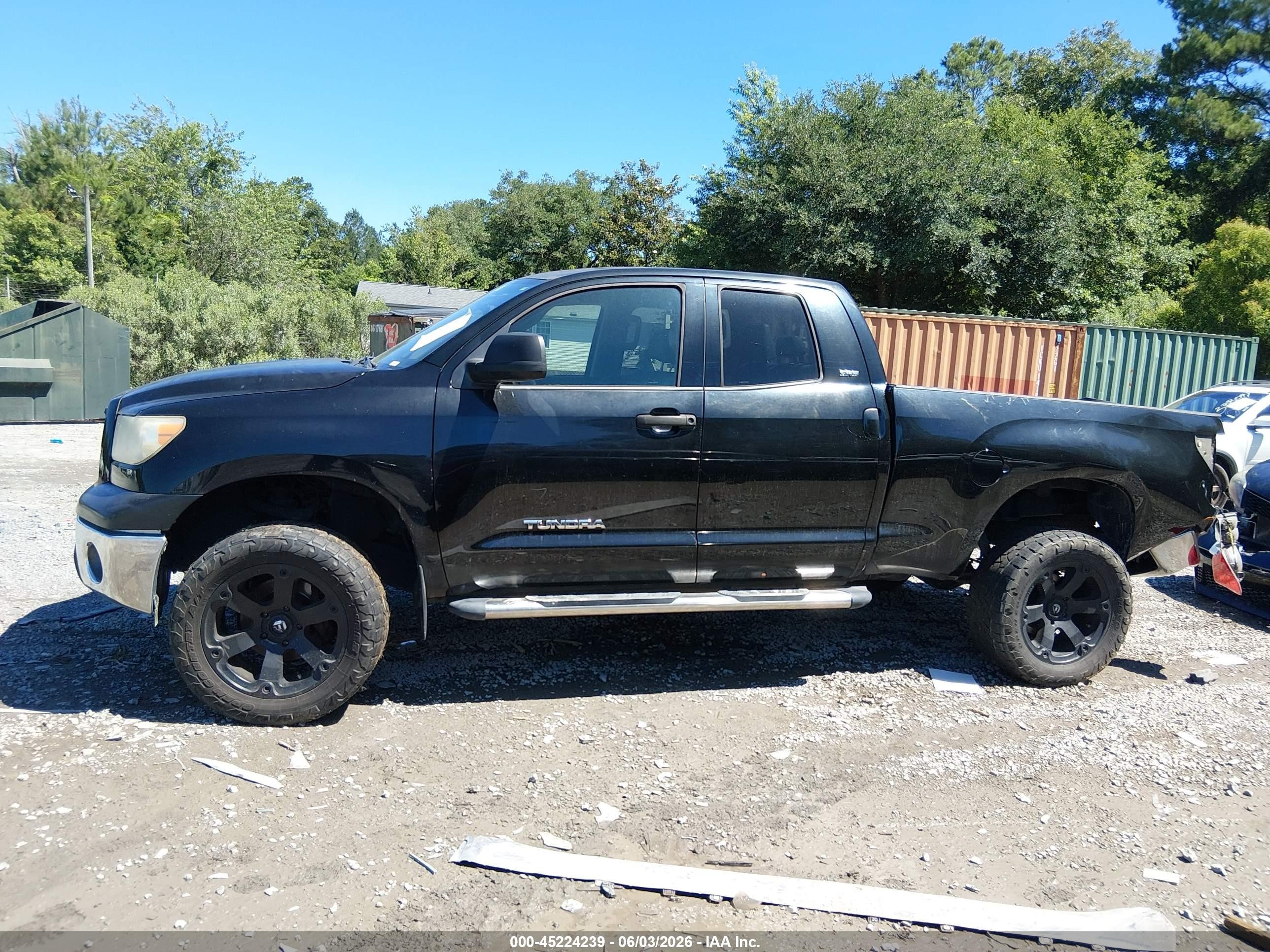 2012 Toyota Tundra Grade 4.6l V8 Black vin: 5TFRM5F17CX036286