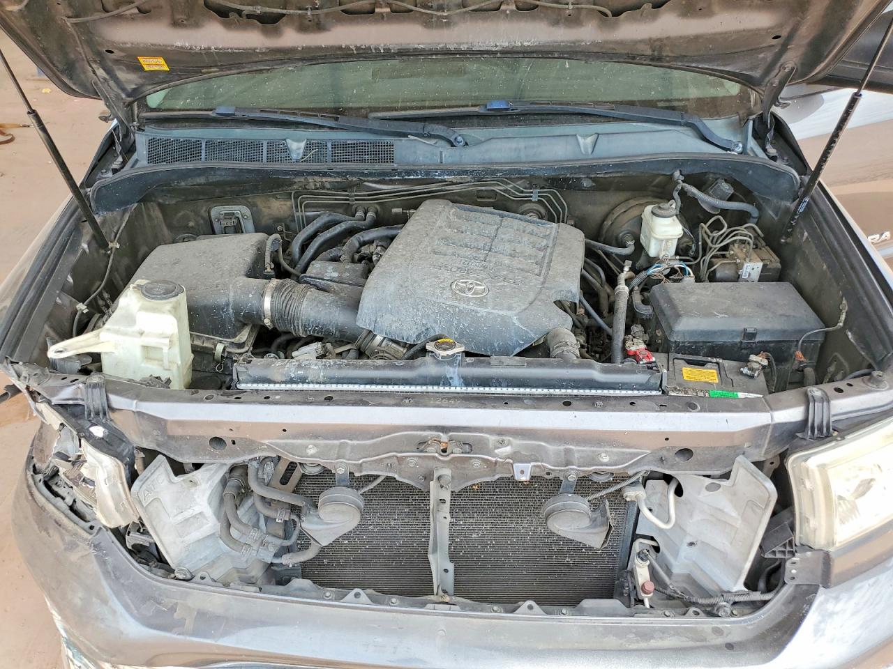 2012 Toyota Tundra Double Cab Sr5 Gray vin: 5TFRM5F17CX038426